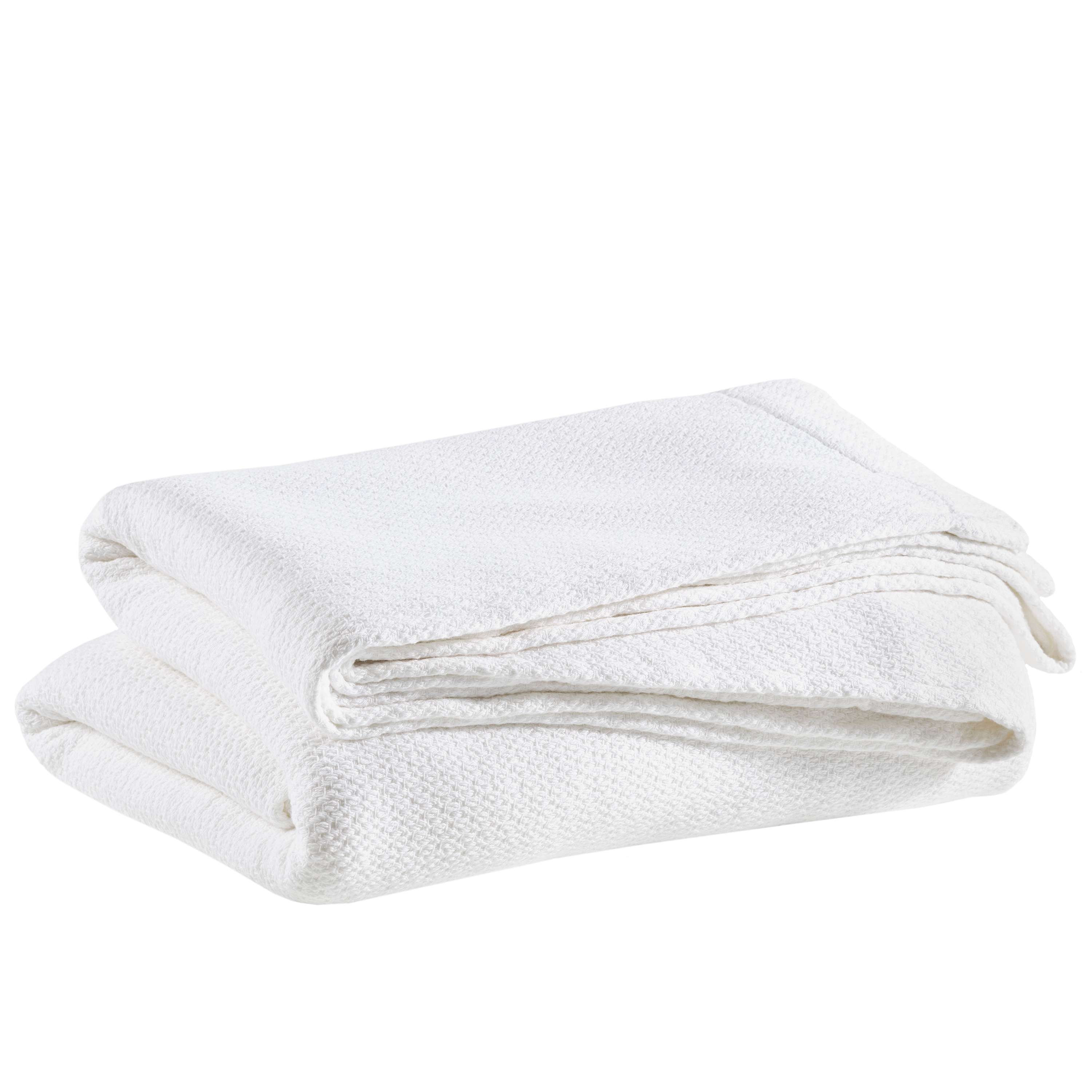 Quinn Cotton Blanket Blanket By Annie Selke