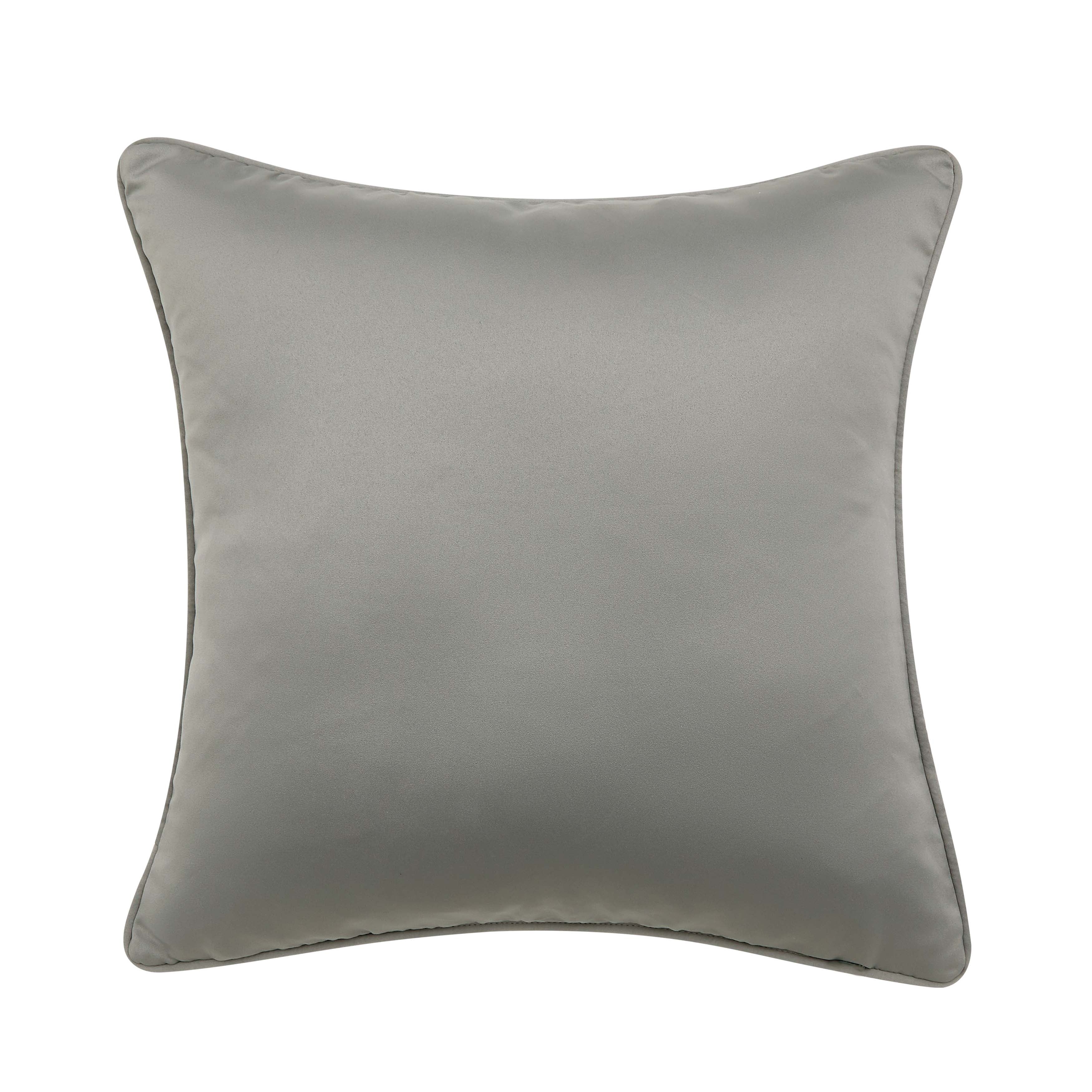 Renata Teal Square Decorative Throw Pillow 18" x 18" Throw Pillows By J. Queen New York
