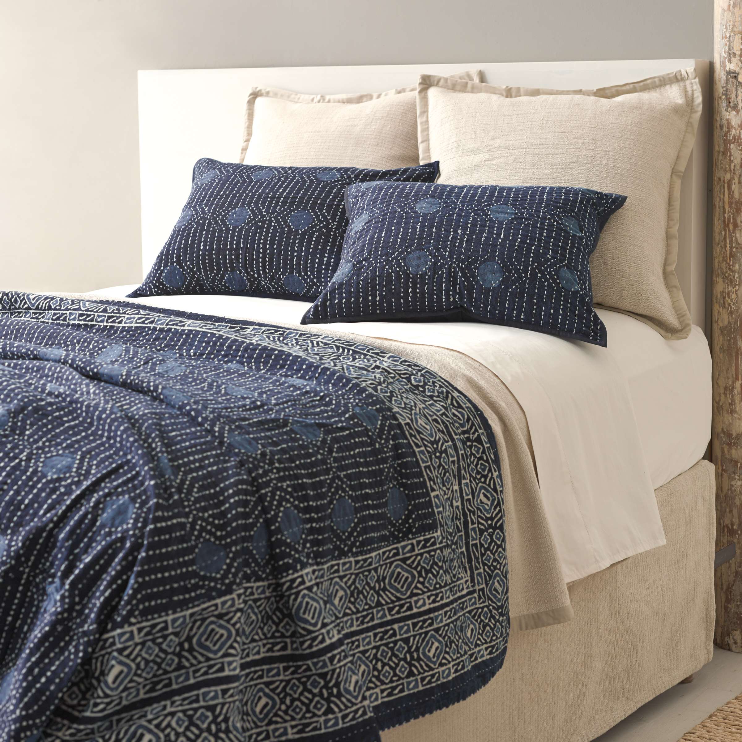 Resist Dot Coverlet Coverlet By Annie Selke