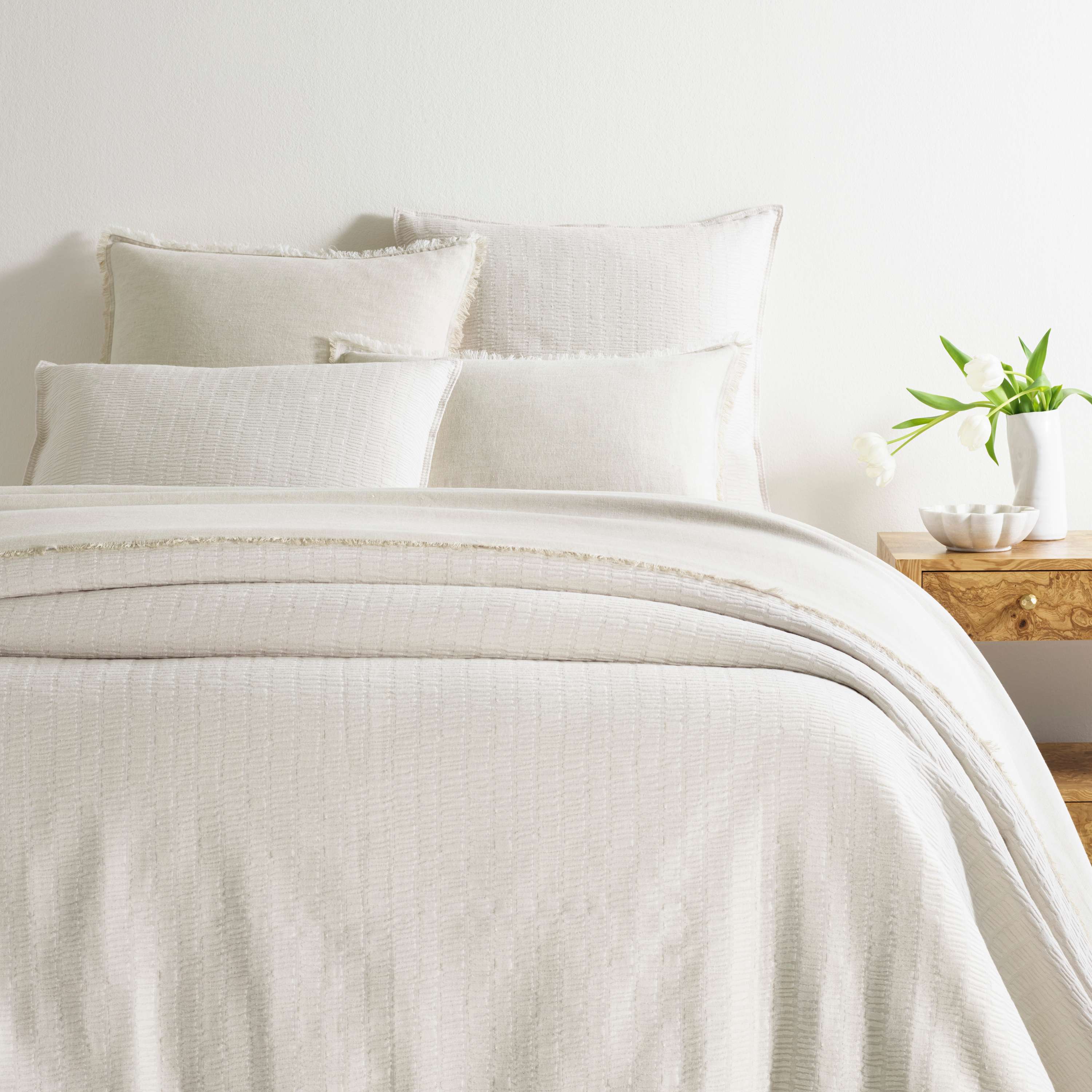 Roark Matelasse Coverlet Coverlet By Annie Selke