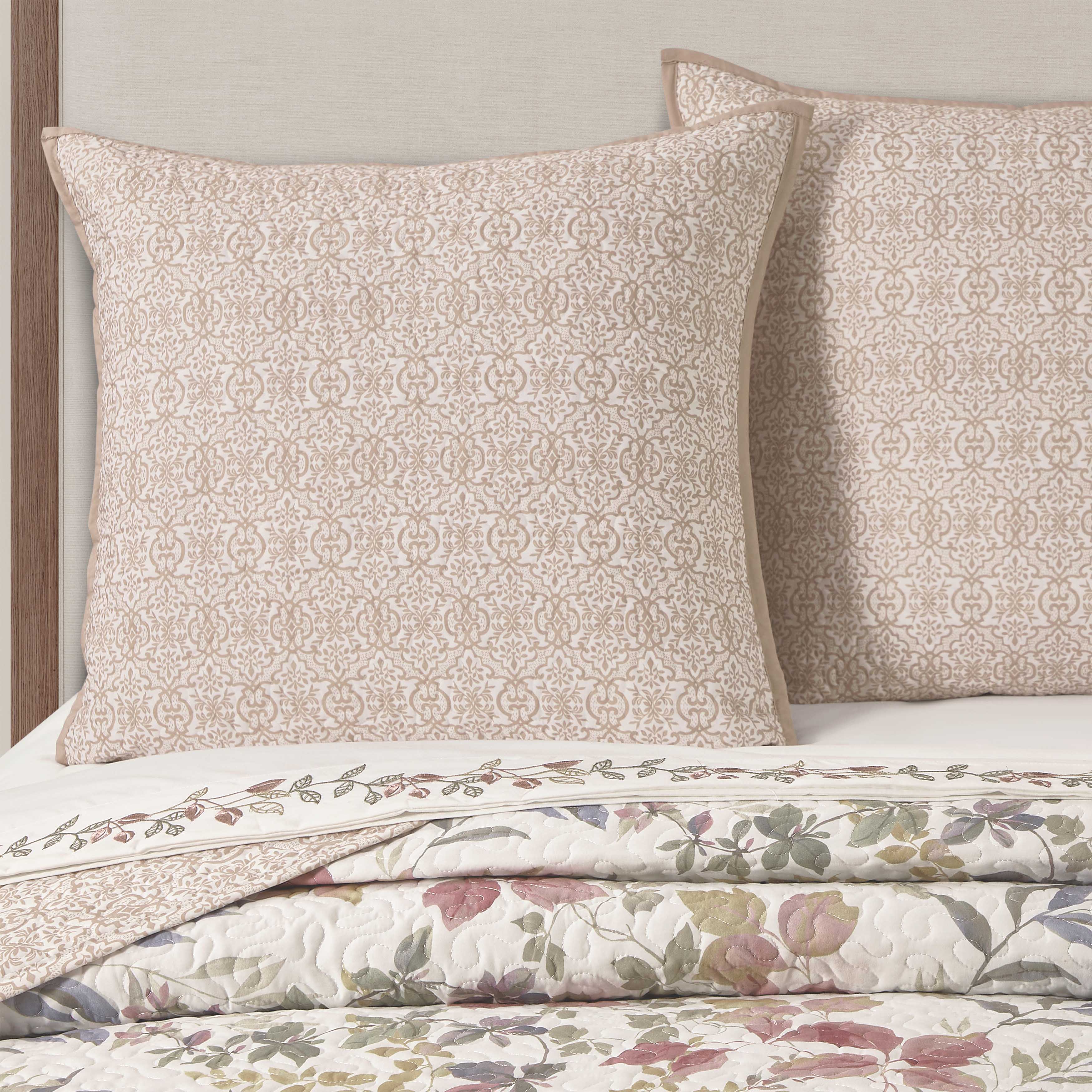 Rosewood Rose Euro Sham Euro Sham By J. Queen New York