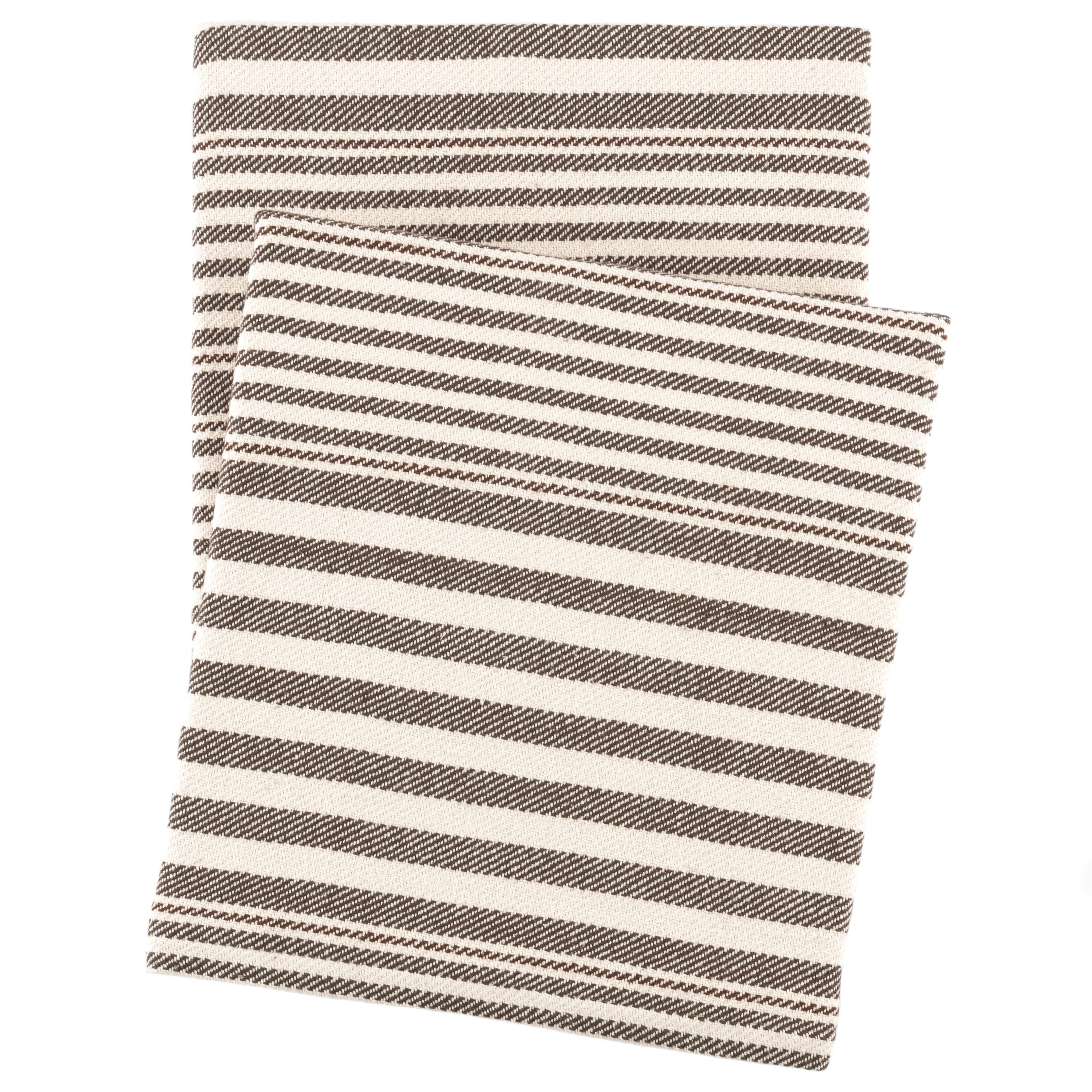 Rugby Stripe Throw Throws By Annie Selke