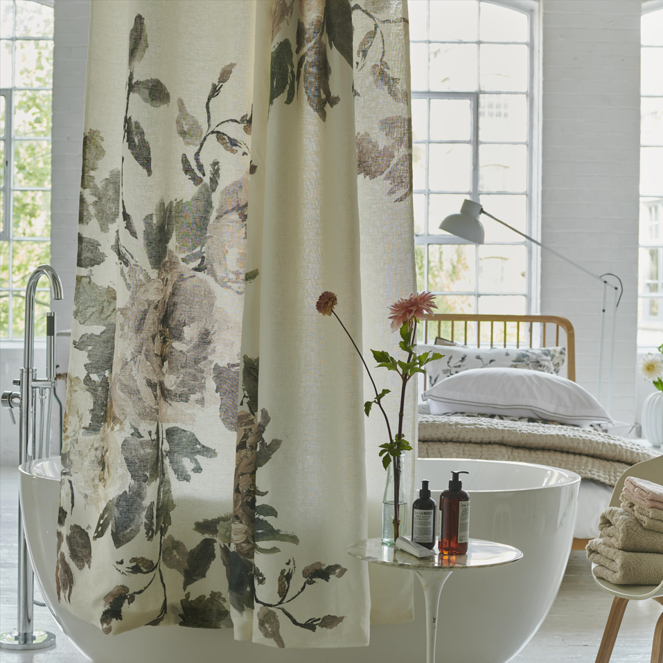 Shanghai Garden Shower Curtain Shower Curtain By Designers Guild