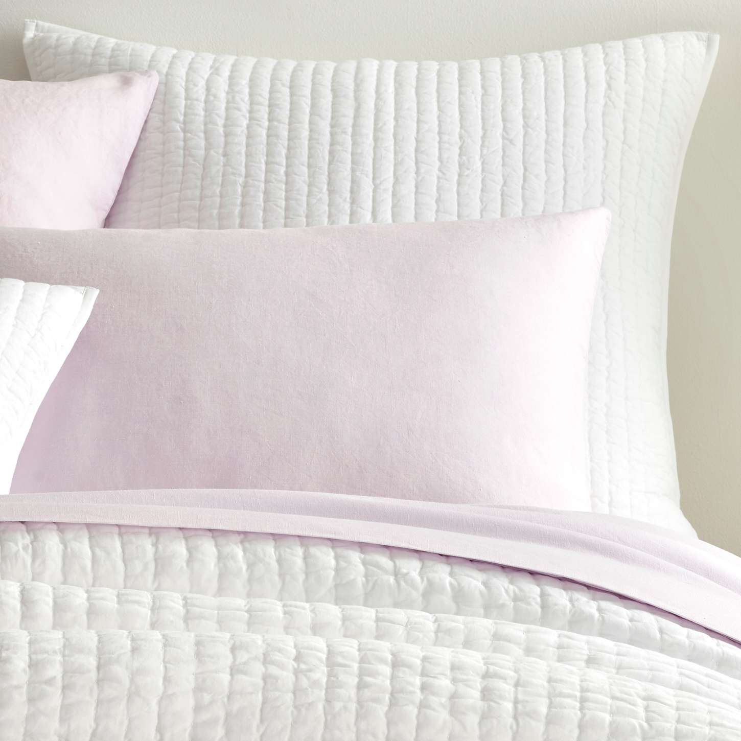 Lana Voile Quilted Sham Sham By Annie Selke