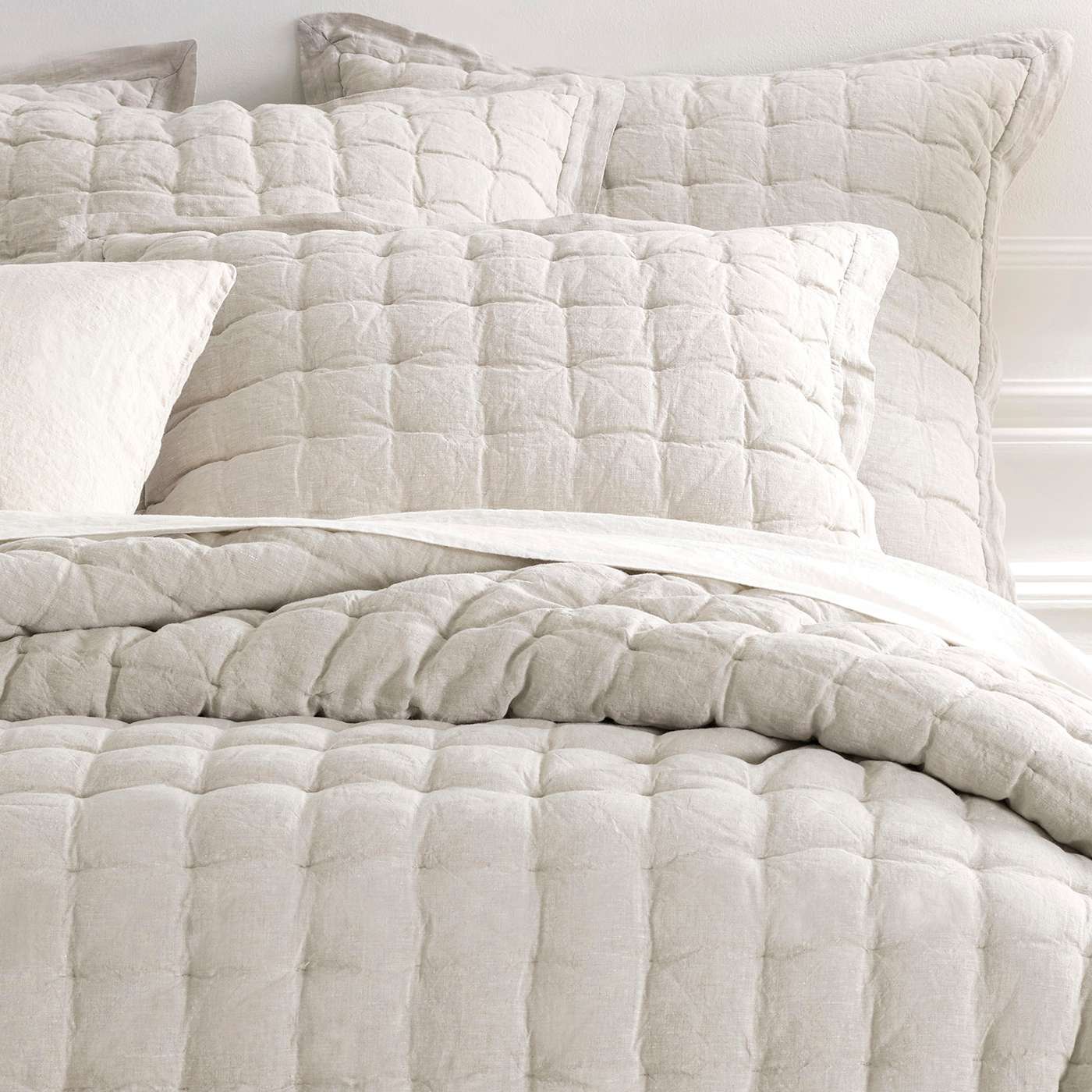 Lush Linen Puff Sham Sham By Annie Selke