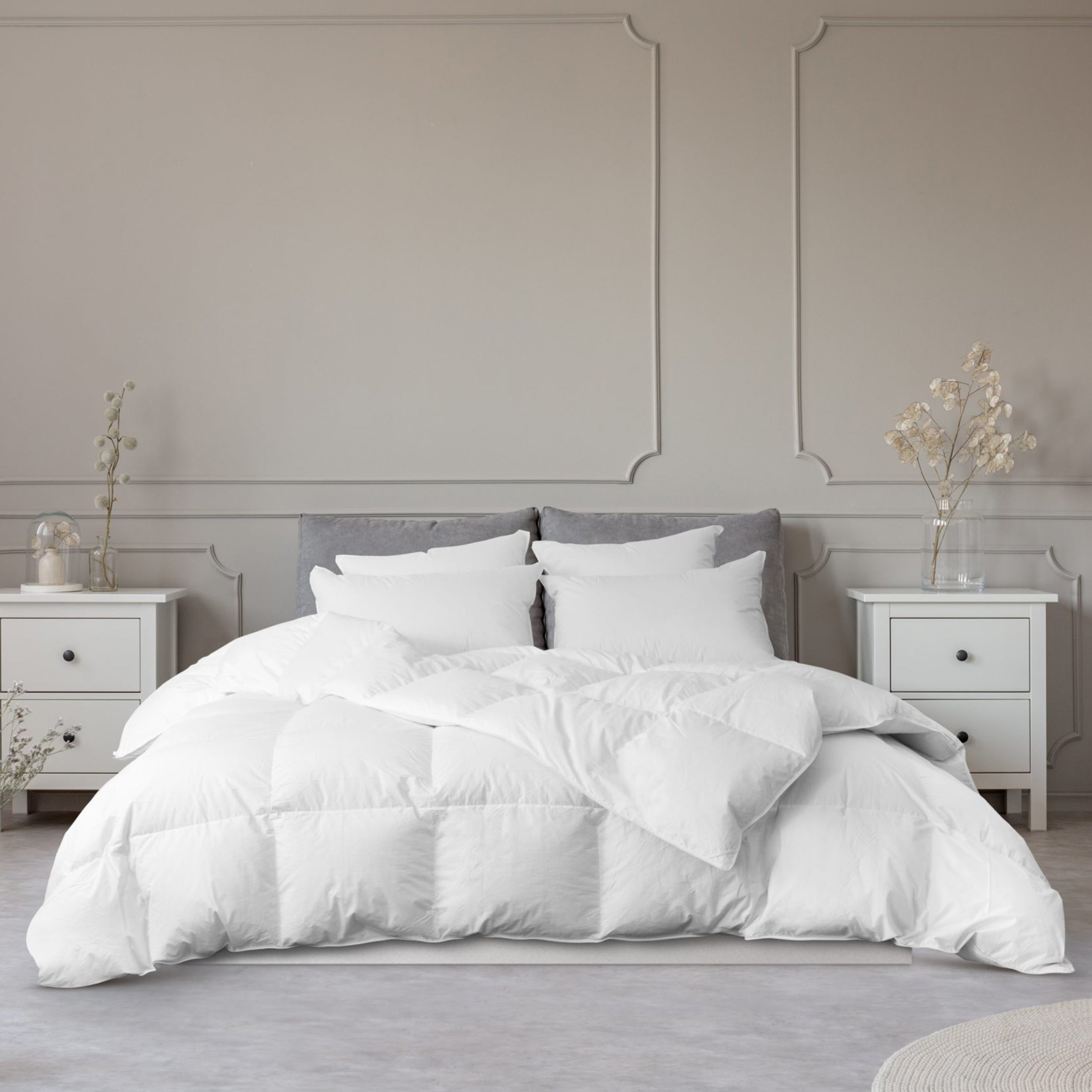 Sierra Hypoallergenic Virtudown fiber Comforter Duvet Insert By Downright