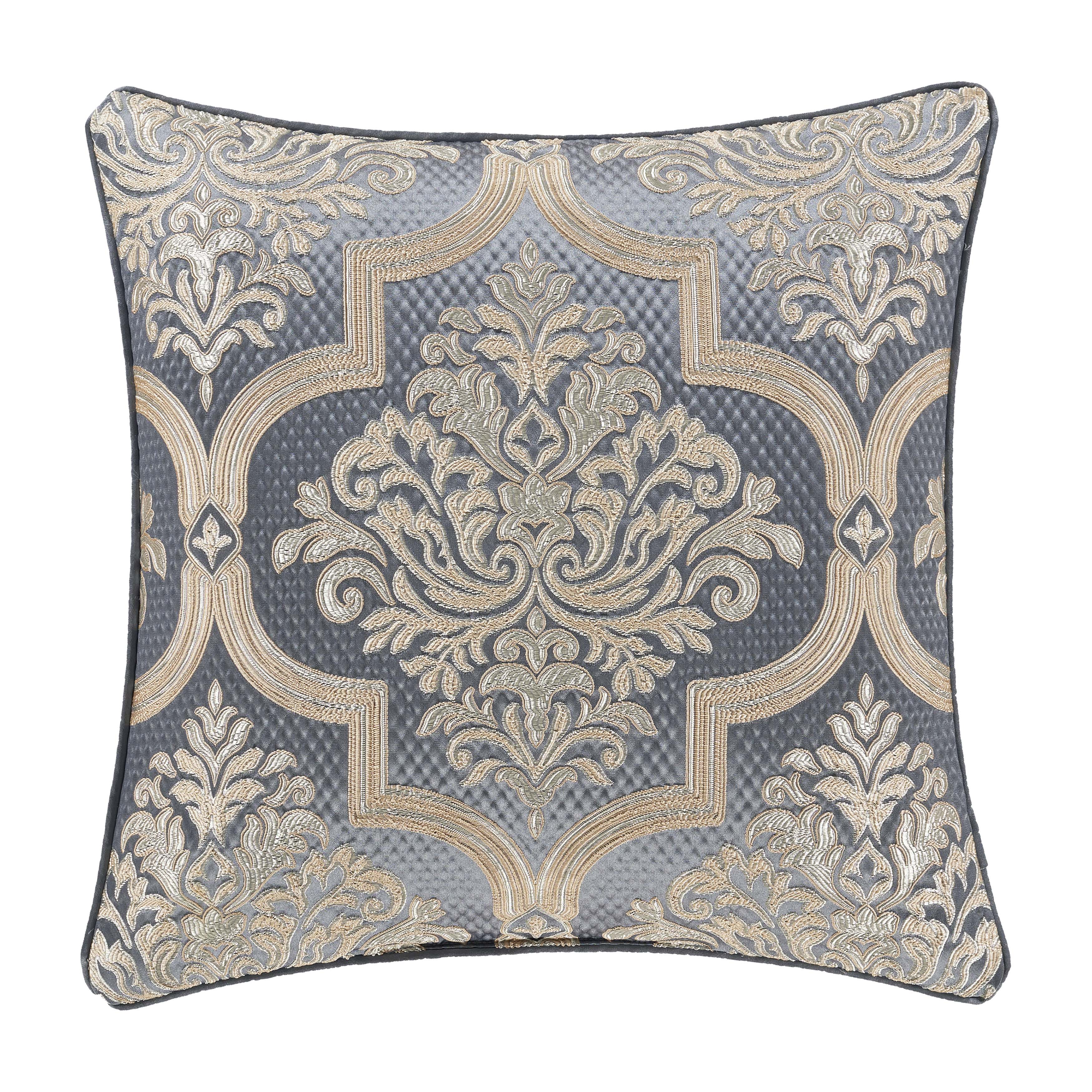 San Marino Square Decorative Throw Pillow 20" x 20" Throw Pillows By J. Queen New York