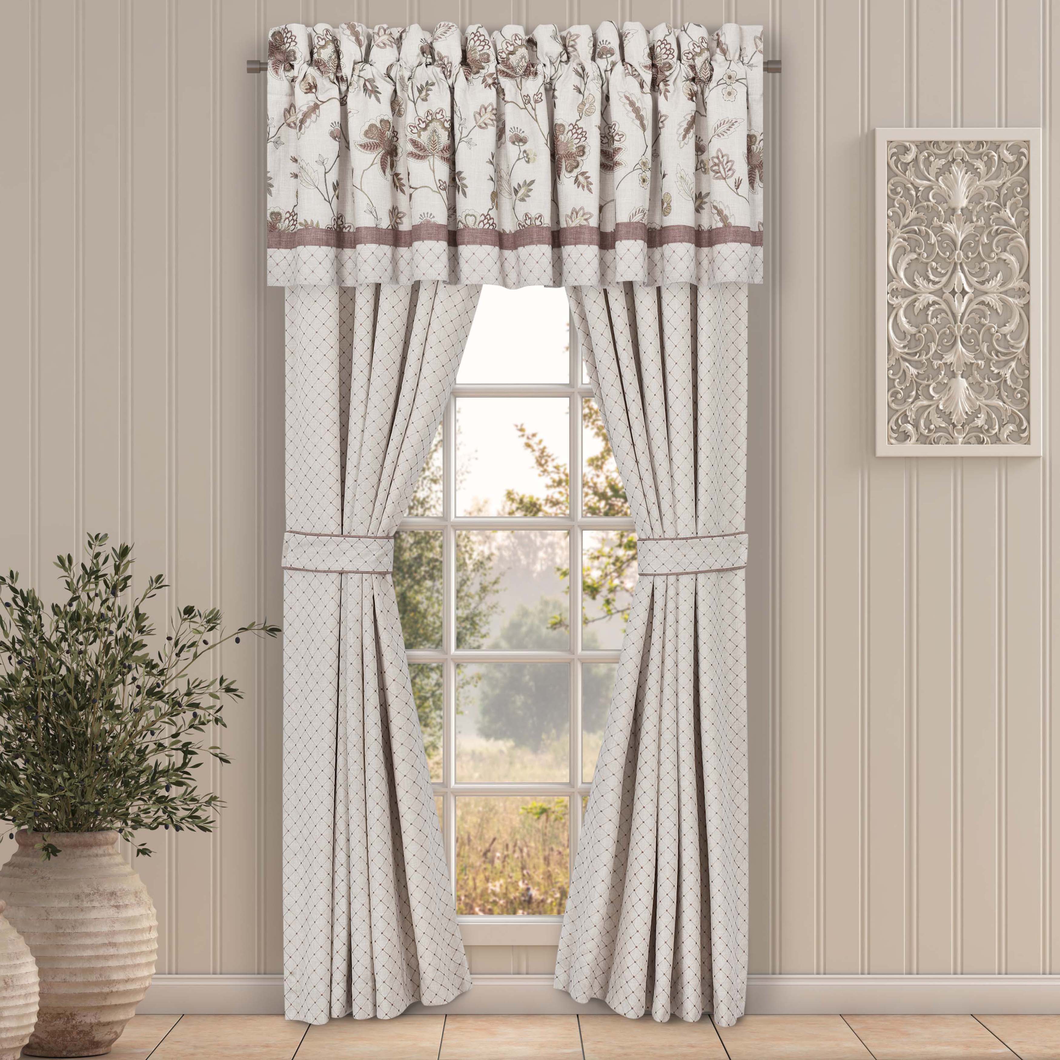 Santa Rosa Linen Window Panel Pair Window Panels By J. Queen New York