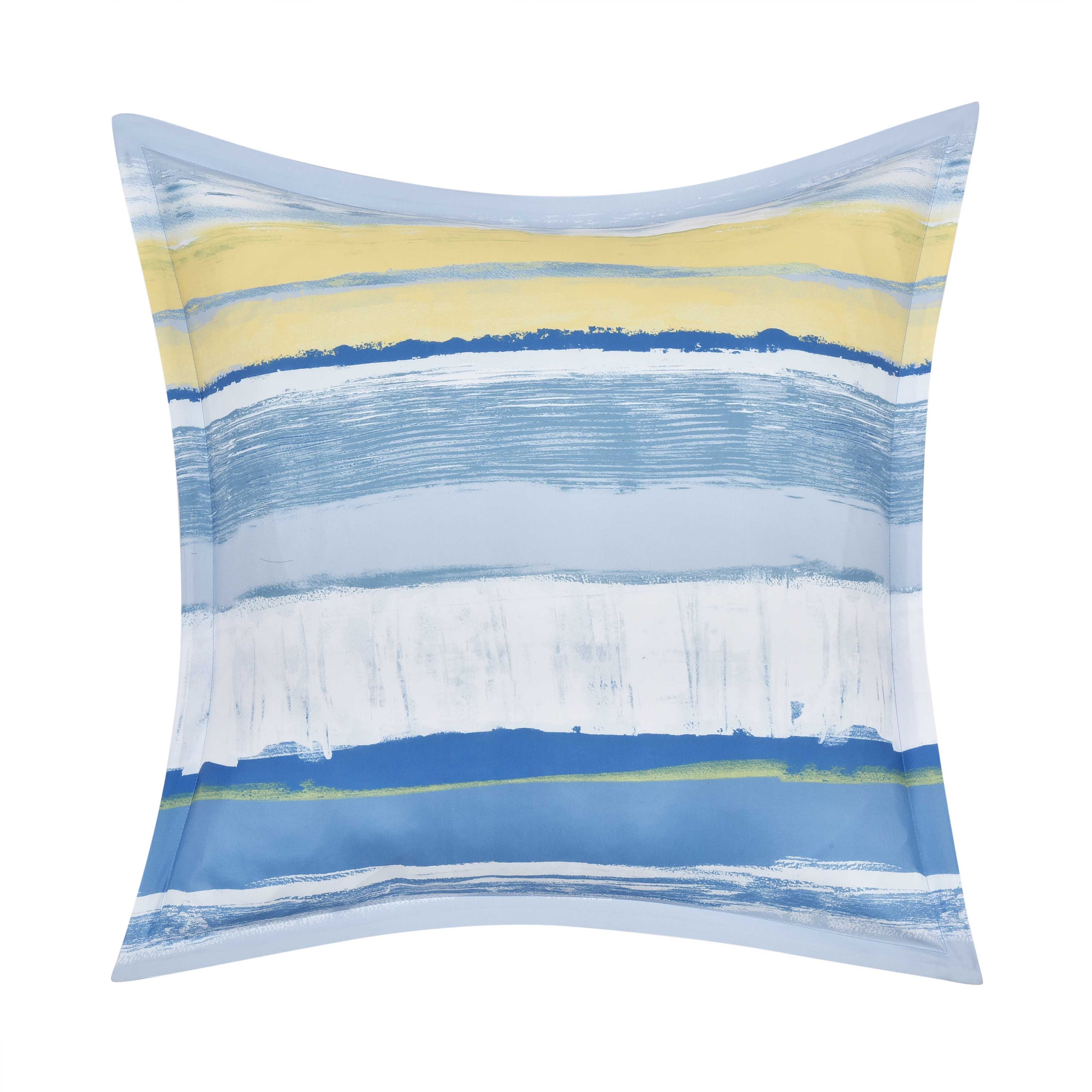 Seashore Blue Euro Sham Euro Sham By J. Queen New York