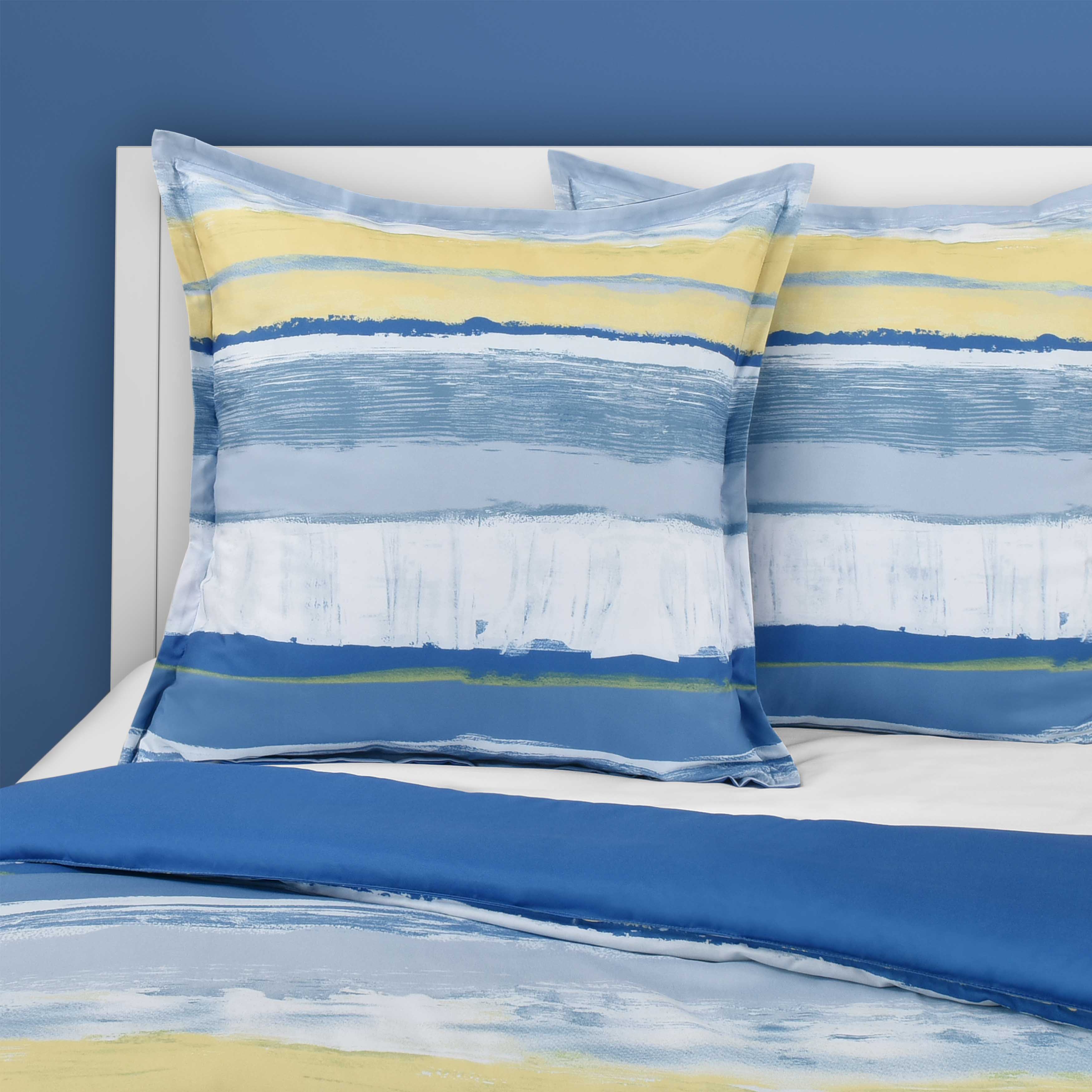 Seashore Blue Euro Sham Euro Sham By J. Queen New York