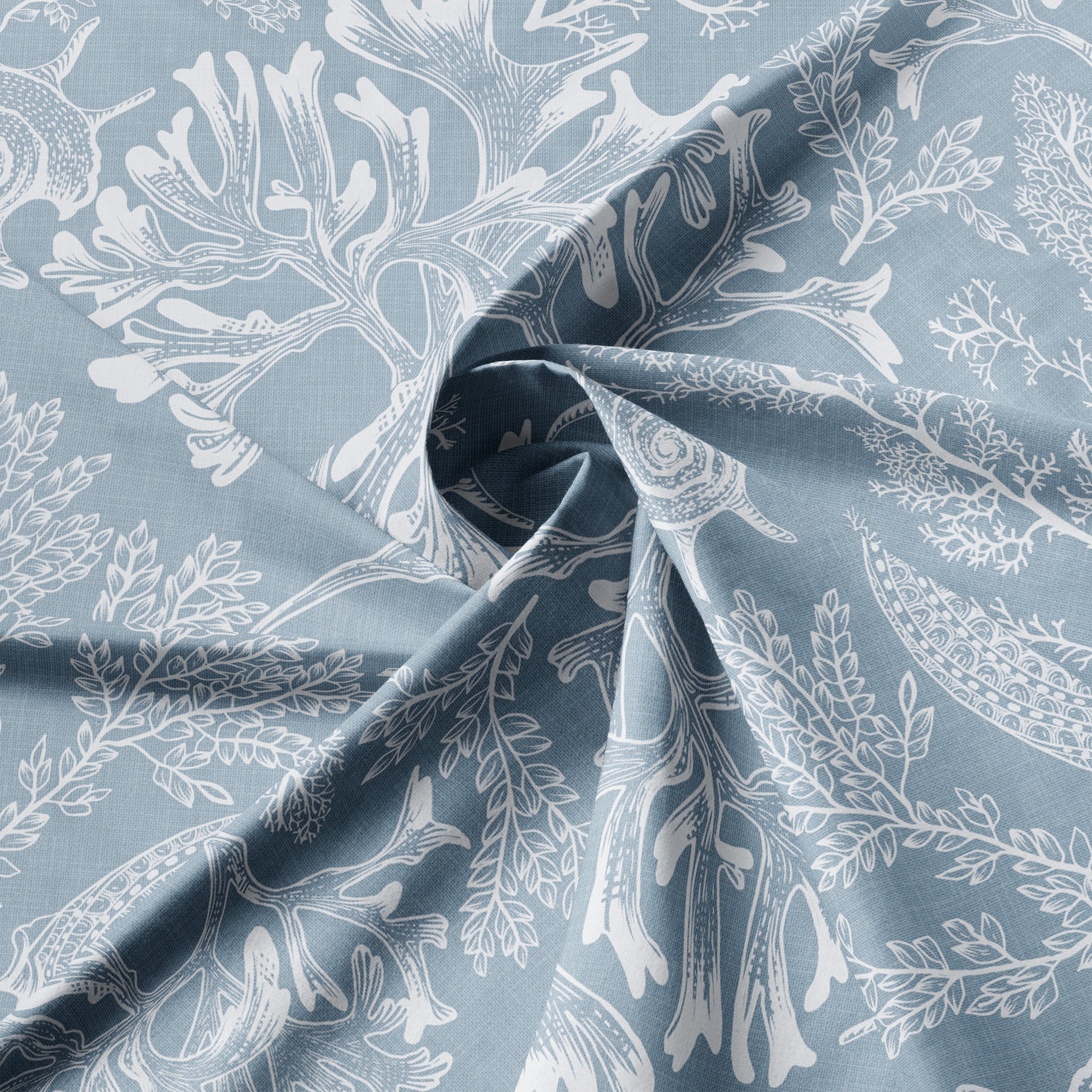 Shellabrate Cornflower Blue 8 Piece Comforter Set Comforter Sets By Colcha Linens
