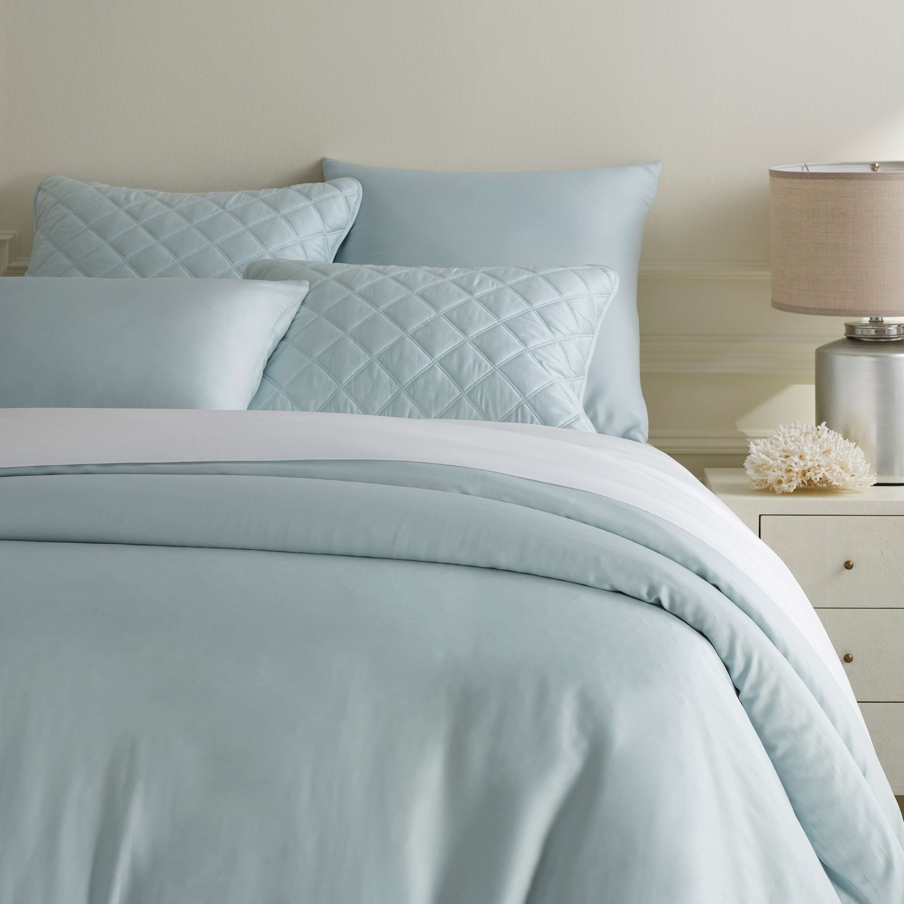 Silken Solid Duvet Cover Duvet Covers By Annie Selke