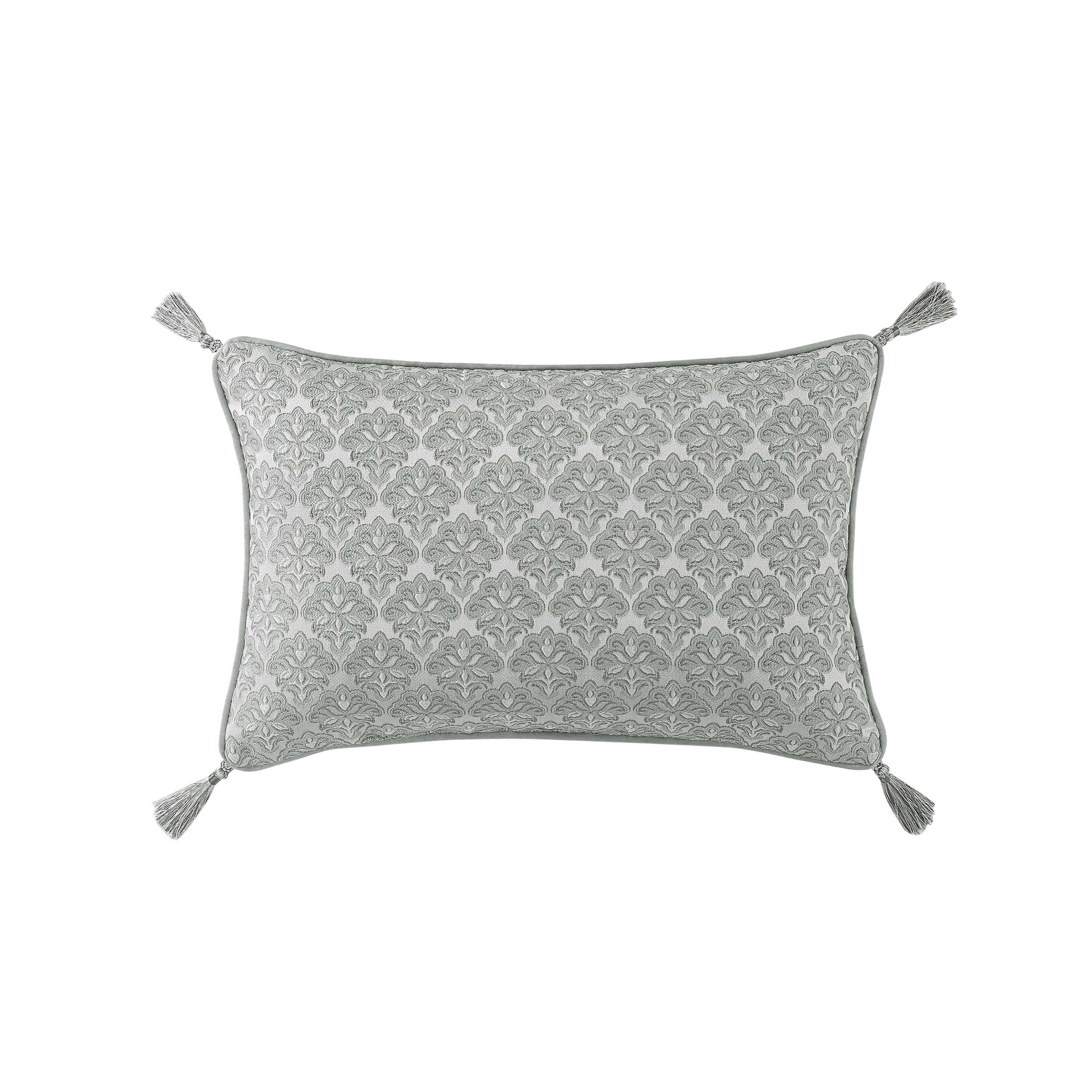 Sondra Spa Booudoir Decorative Throw Pillow 21" x 14" Throw Pillows By J. Queen New York