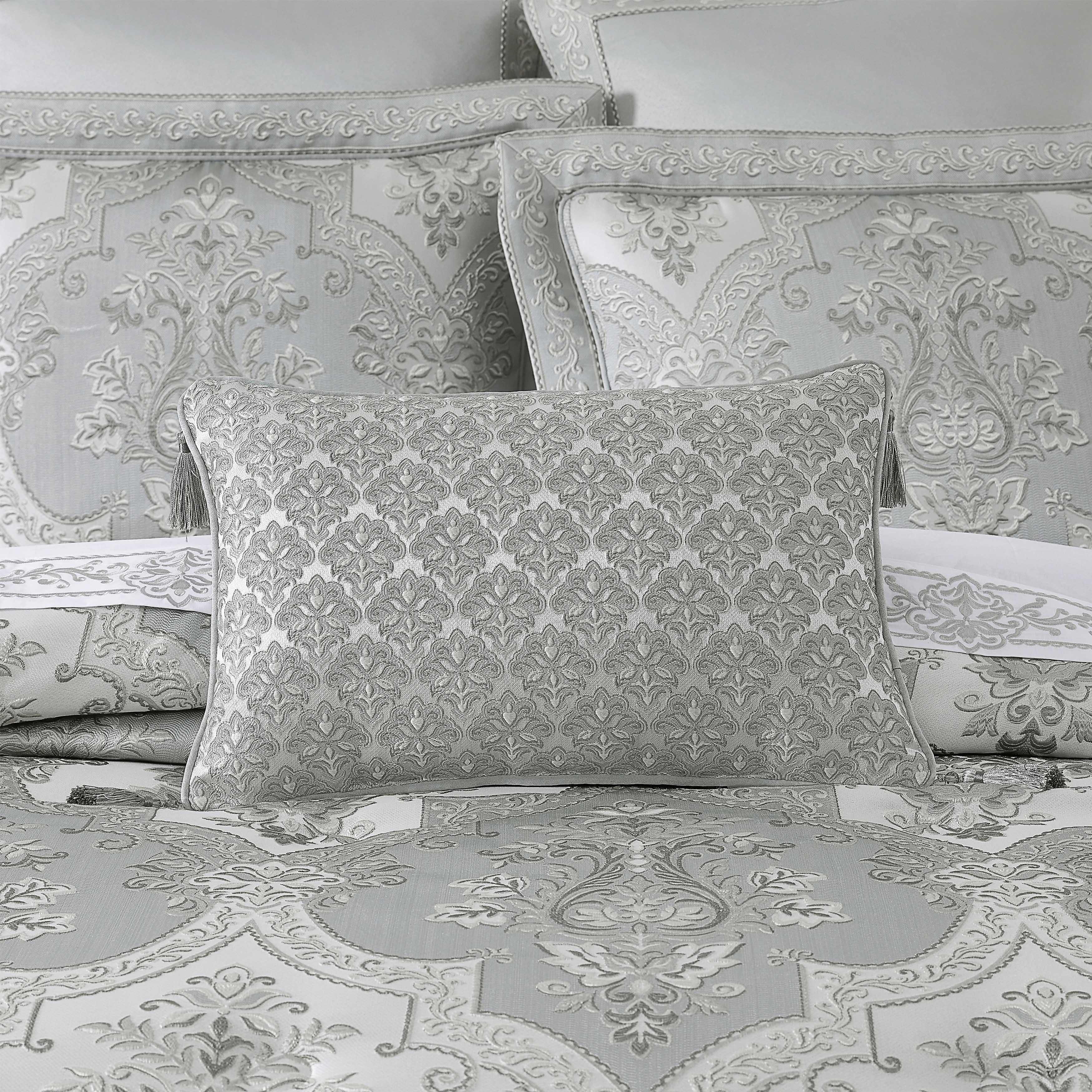 Sondra Spa Booudoir Decorative Throw Pillow 21" x 14" Throw Pillows By J. Queen New York