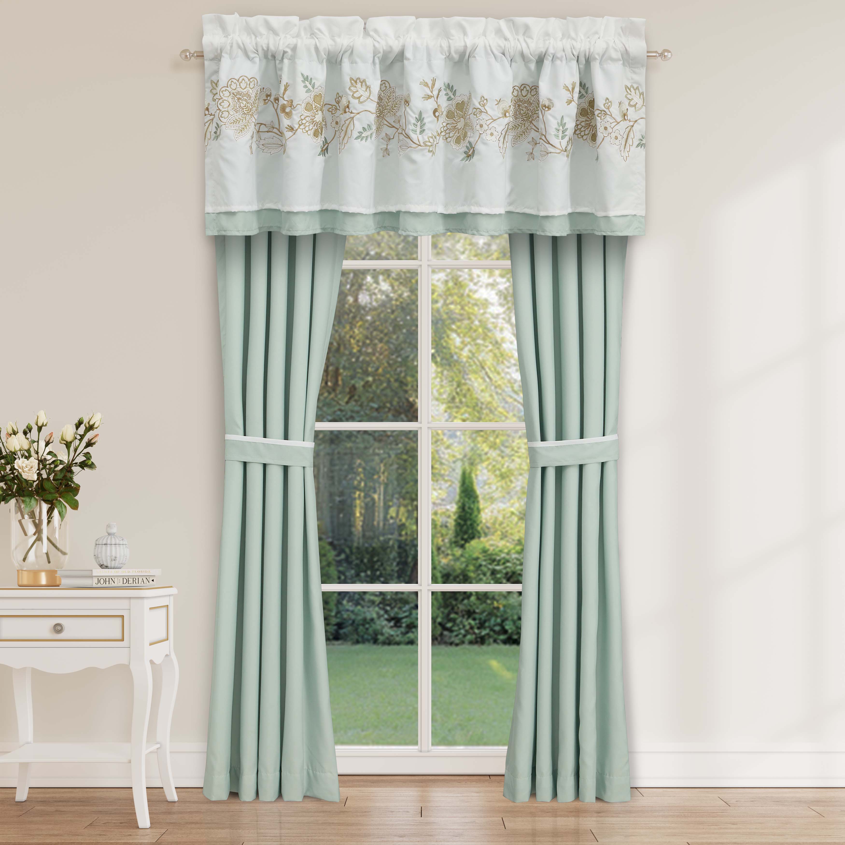 Spring Social Spa Window Panel Pair Window Panels By J. Queen New York