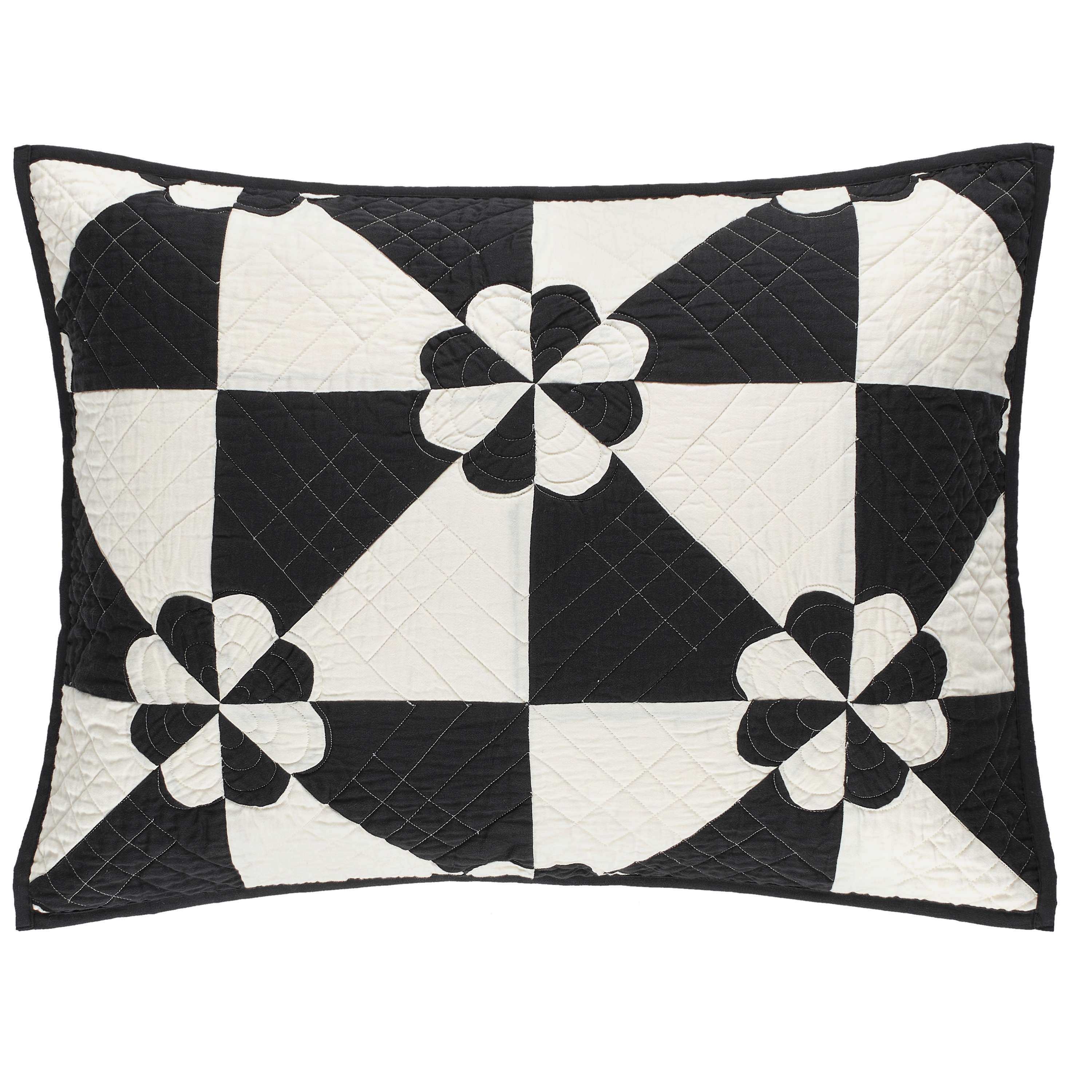 Sunny Side Quilted Sham Sham By Annie Selke