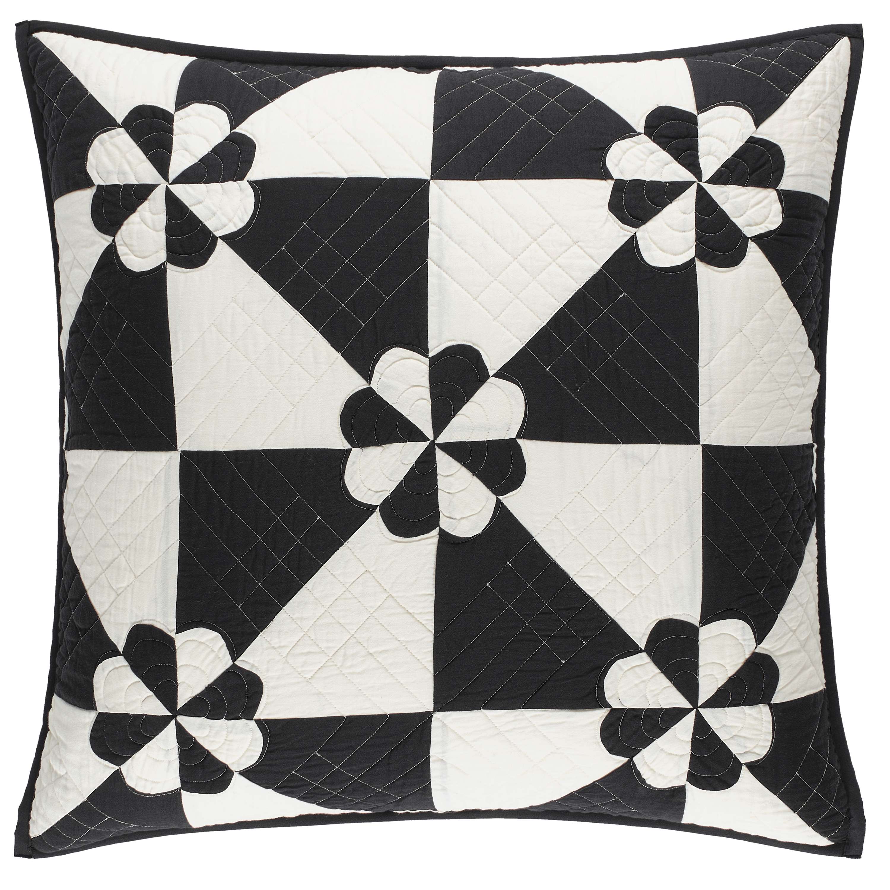 Sunny Side Quilted Sham Sham By Annie Selke