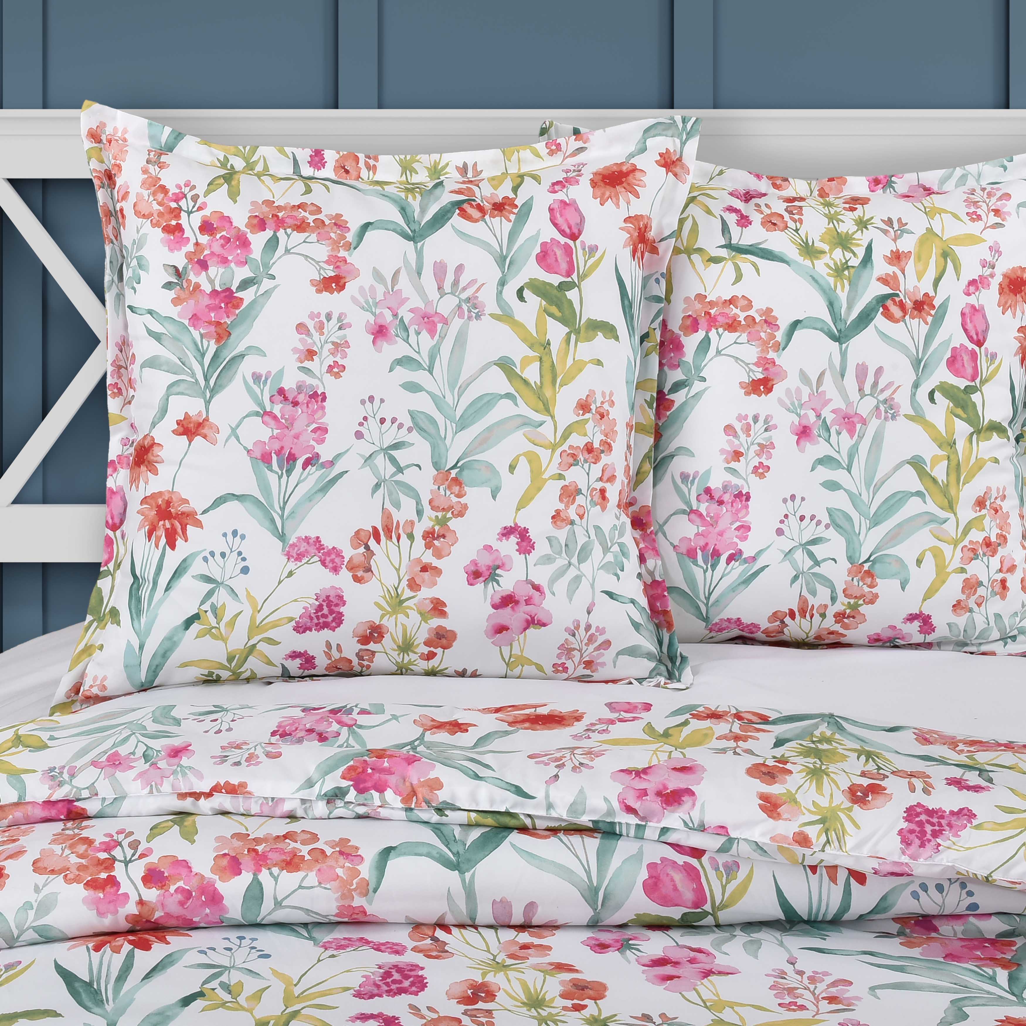 Tallulah Pink Euro Sham Euro Sham By J. Queen New York