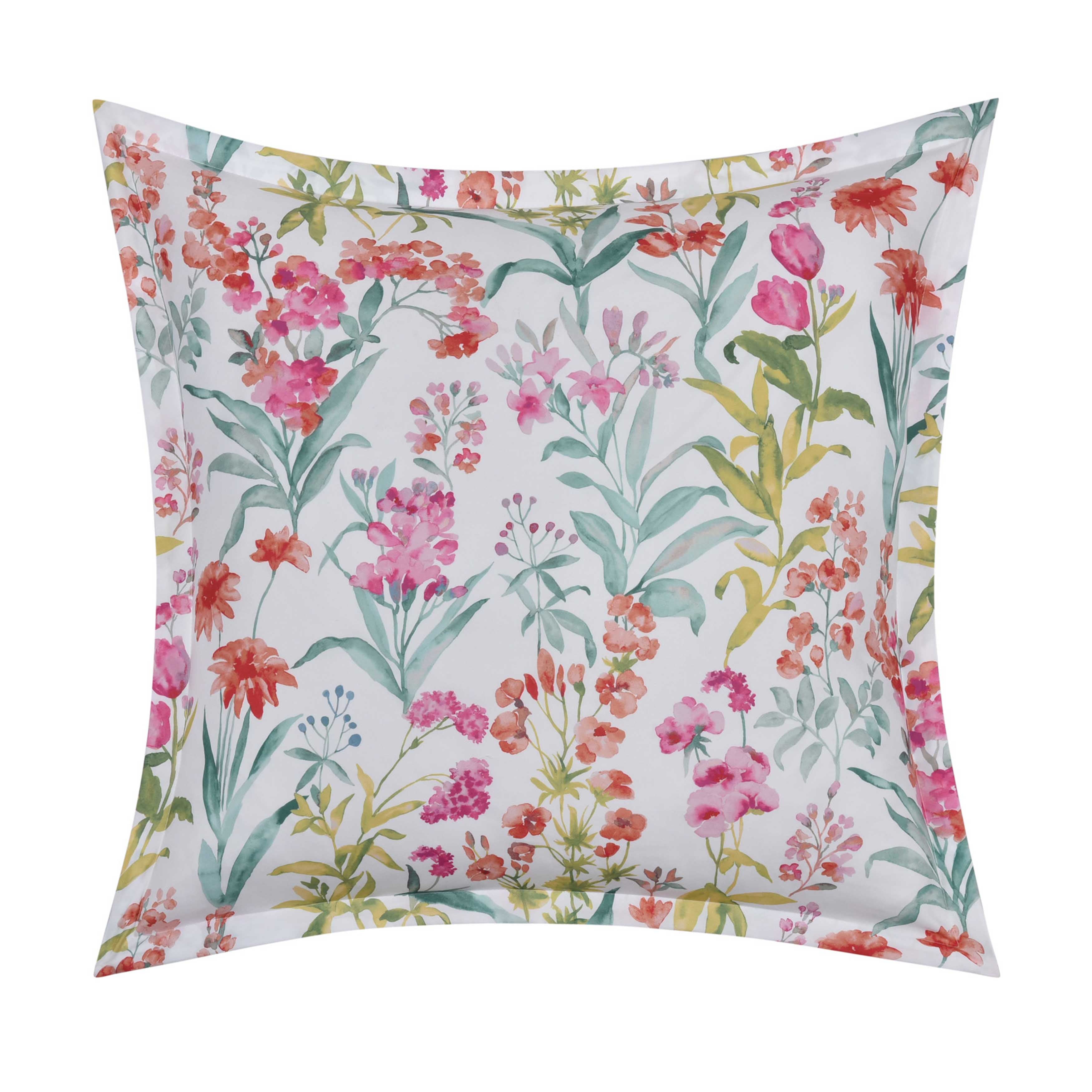 Tallulah Pink Euro Sham Euro Sham By J. Queen New York