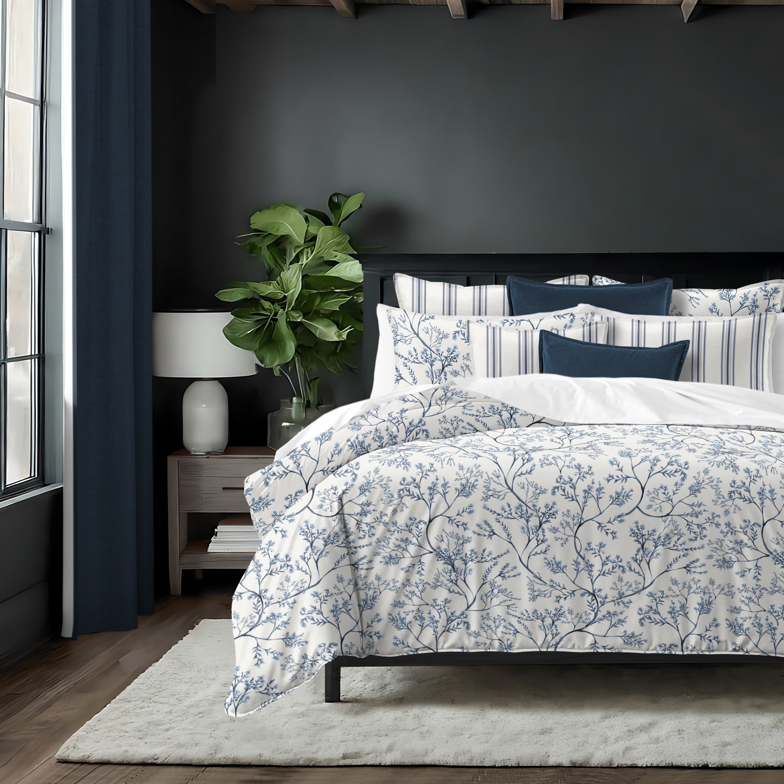 Tinsley Bluebell 8 Piece Coverlet Set Coverlet By Colcha Linens