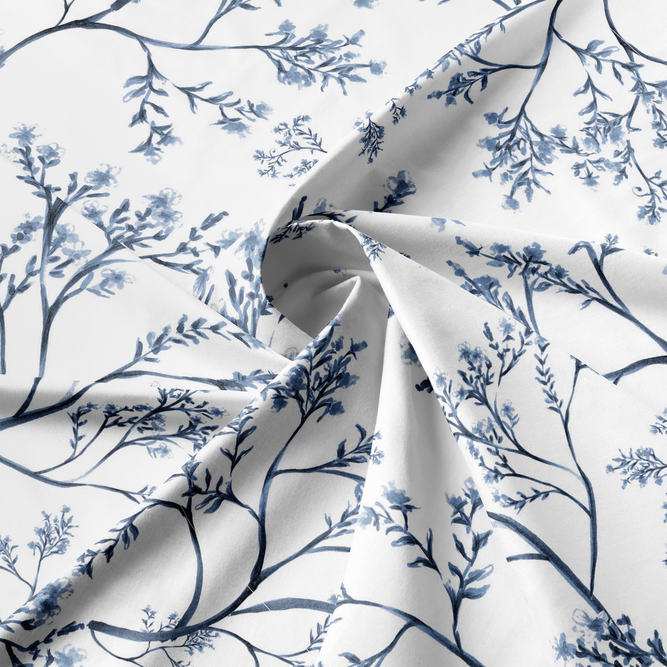 Tinsley Bluebell 8 Piece Duvet Cover Set Duvet Covers By Colcha Linens