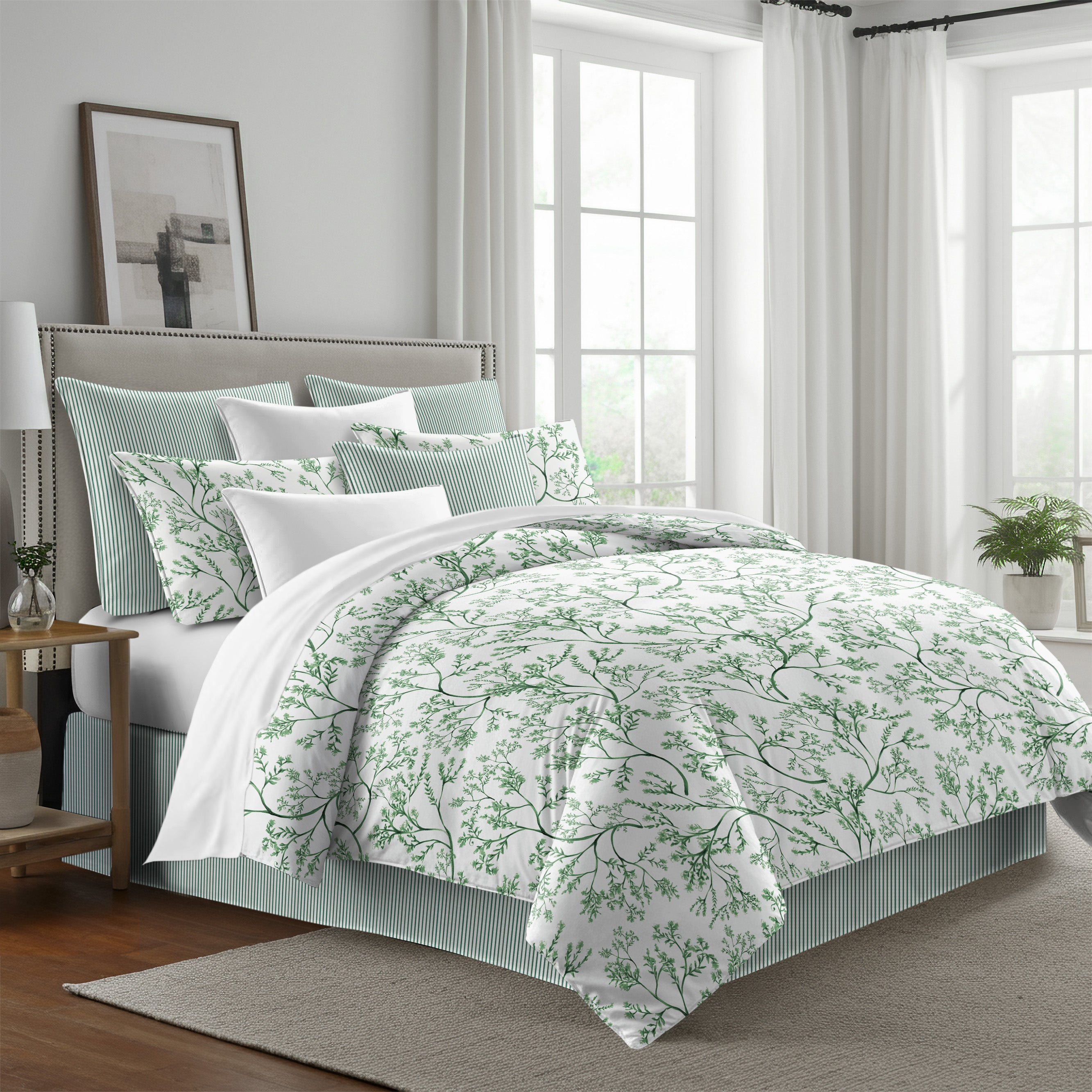 Tinsley Ivy 8 Piece Comforter Set Comforter Sets By Colcha Linens