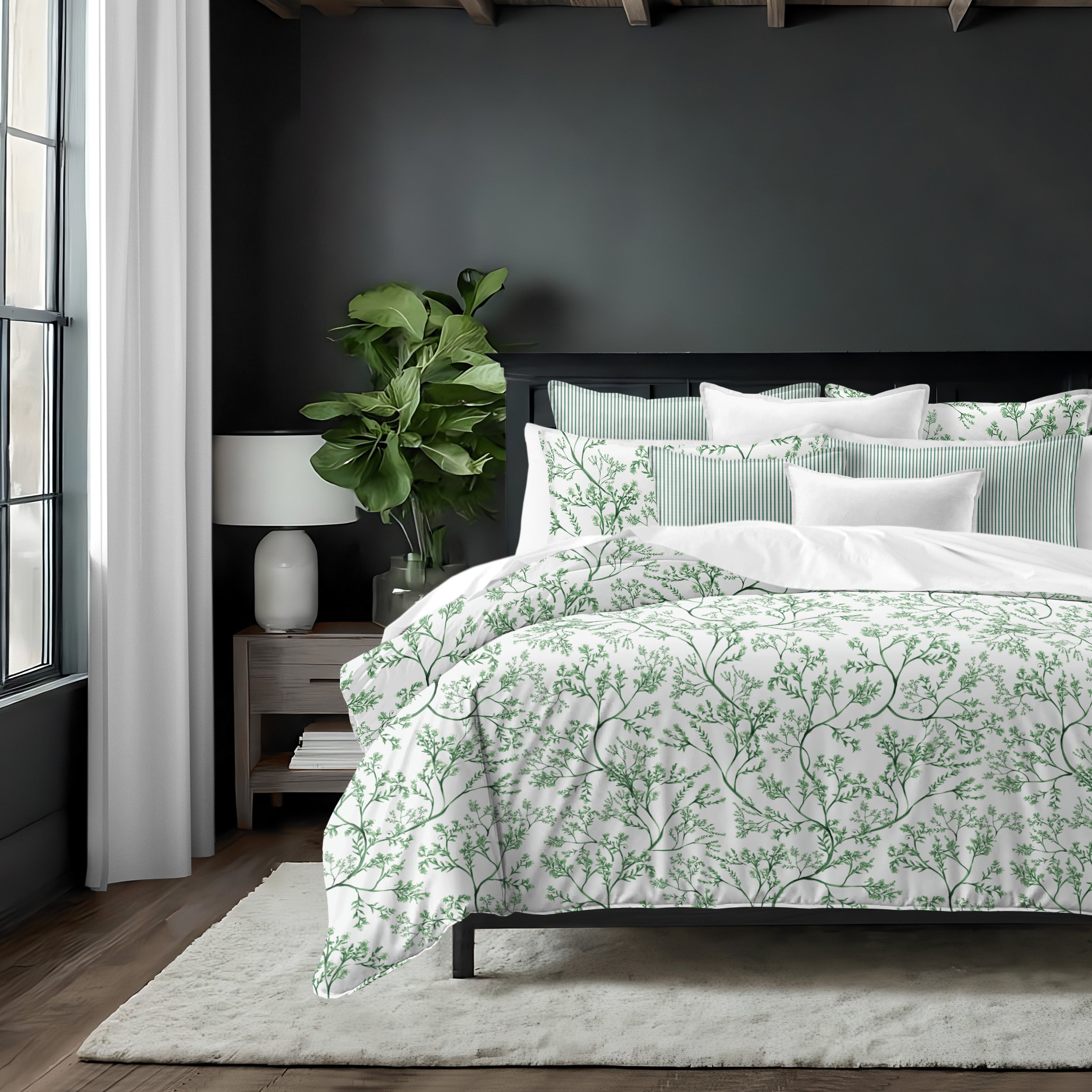 Tinsley Ivy 8 Piece Duvet Cover Set Duvet Covers By Colcha Linens