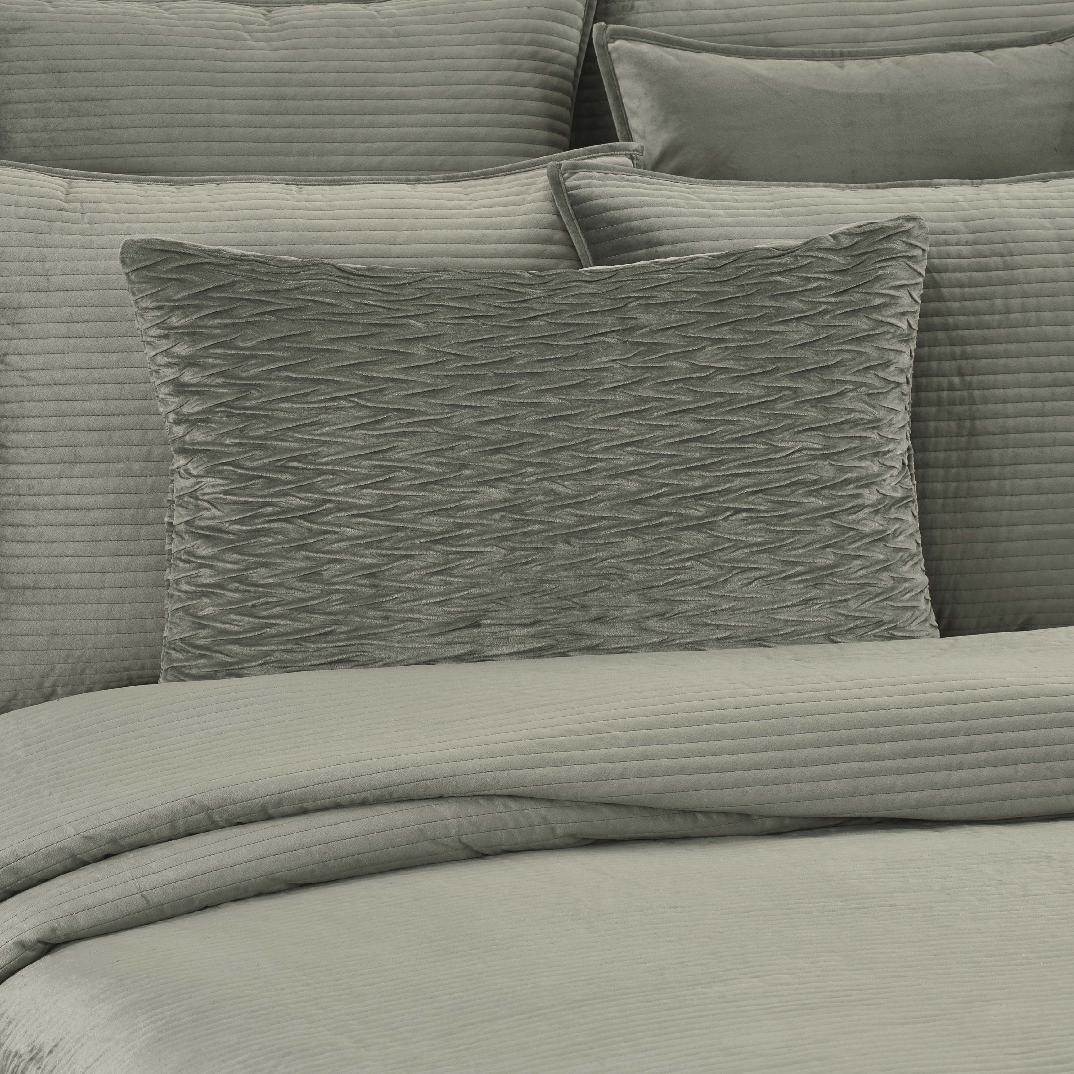 Townsend Ripple Lumbar Decorative Throw Pillow 40" x 14" Throw Pillows By J. Queen New York