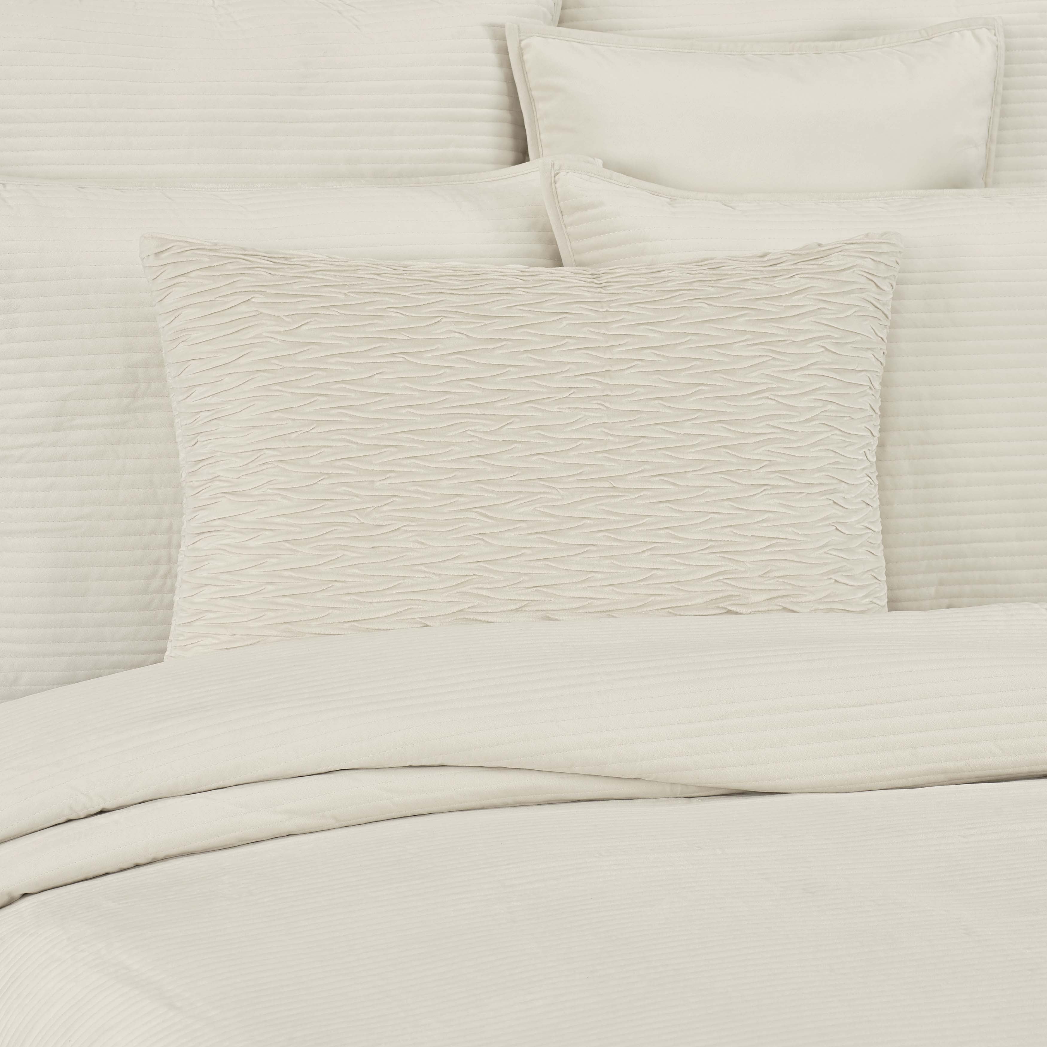 Townsend Ripple Lumbar Decorative Throw Pillow 40" x 14" Throw Pillows By J. Queen New York