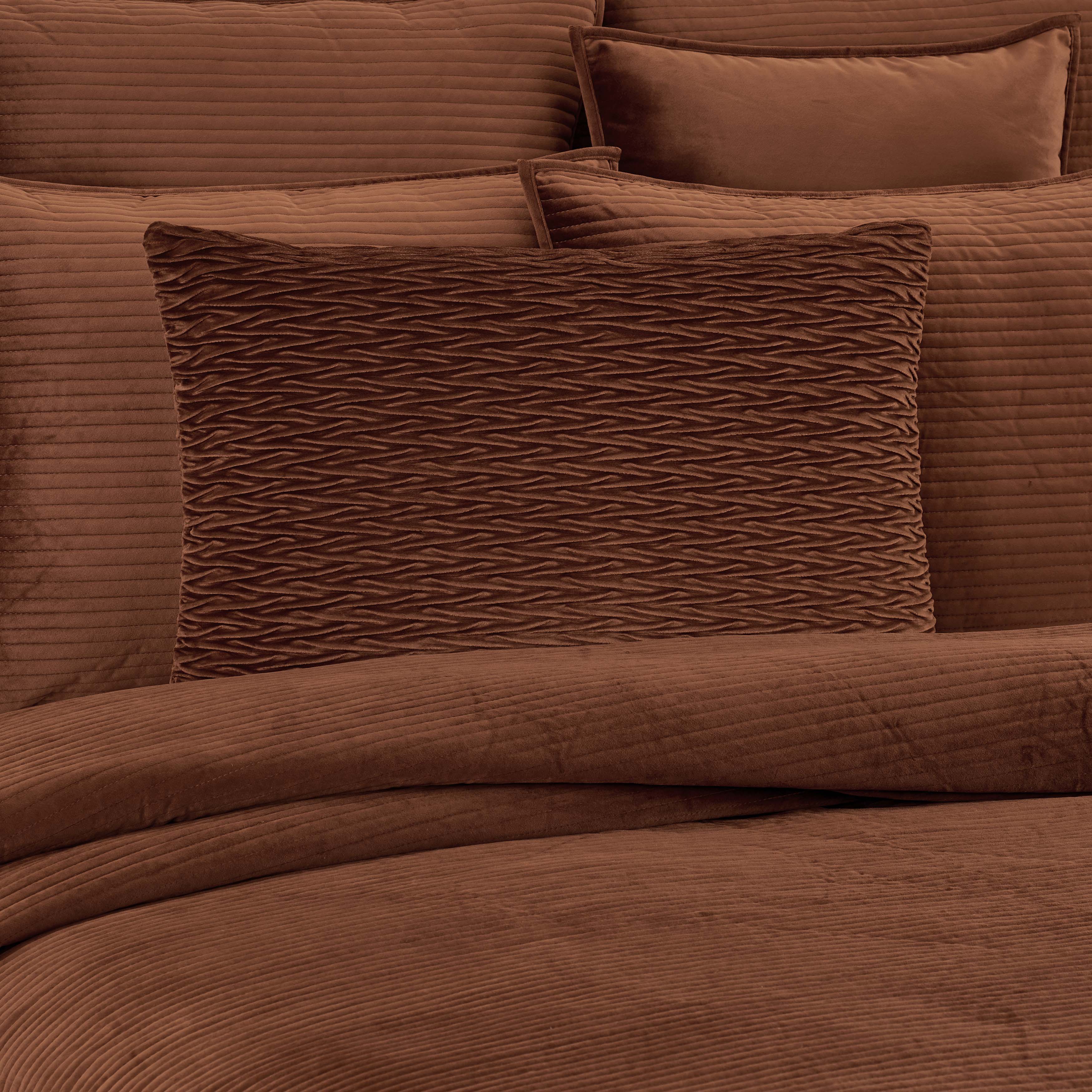 Townsend Ripple Lumbar Decorative Throw Pillow 40" x 14" Throw Pillows By J. Queen New York