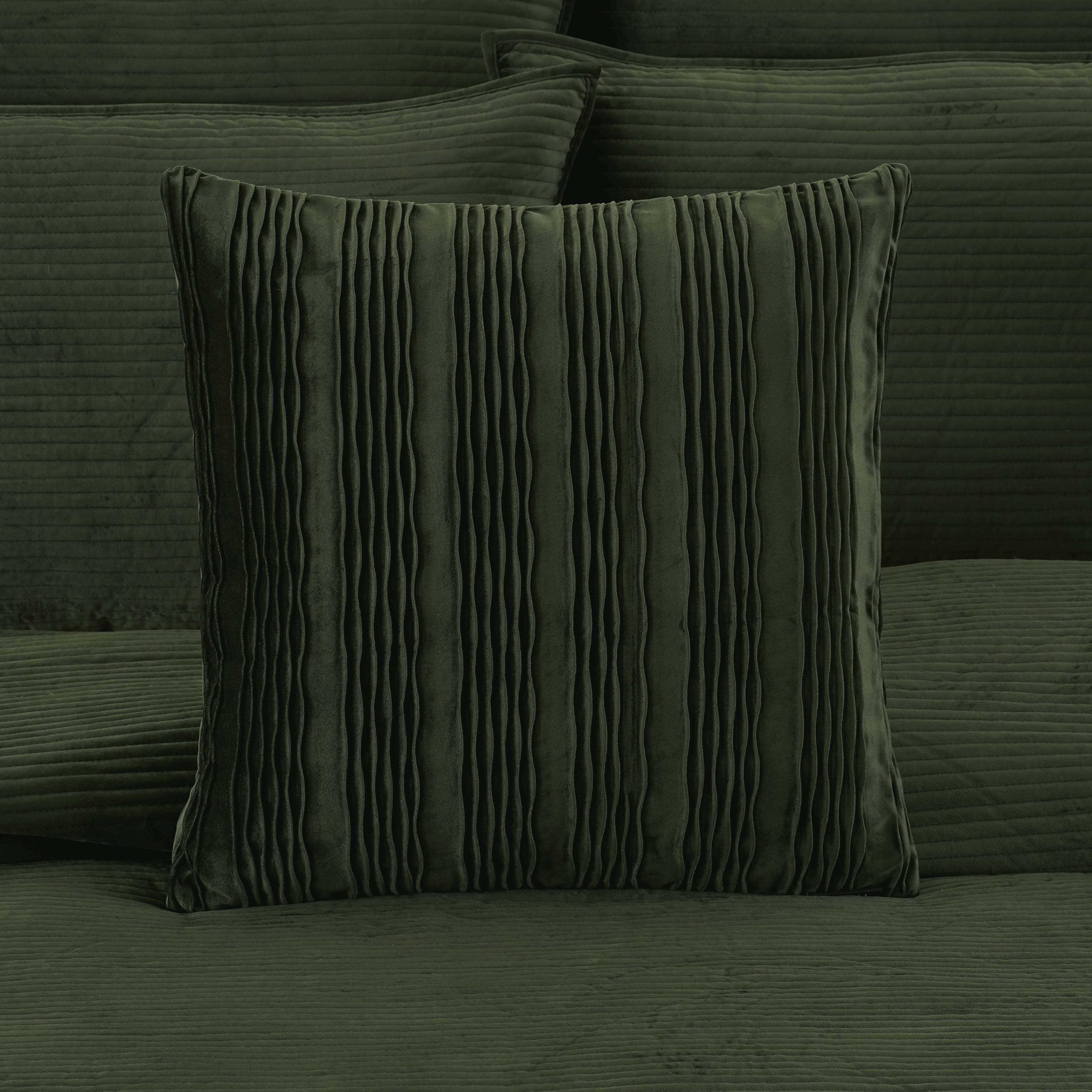 Townsend Wave Square Decorative Throw Pillow 20" x 20" Throw Pillows By J. Queen New York
