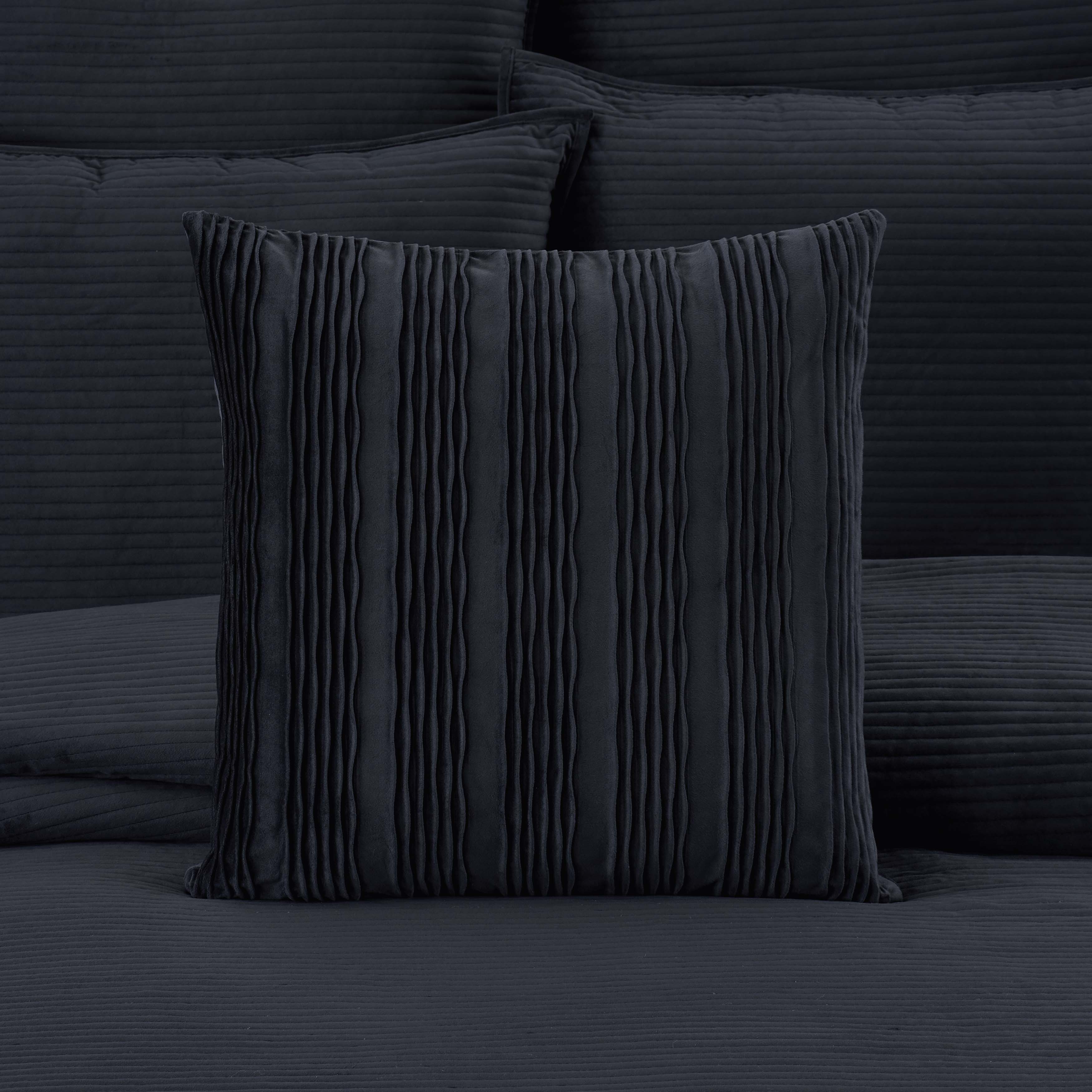 Townsend Wave Square Decorative Throw Pillow 20" x 20" Throw Pillows By J. Queen New York