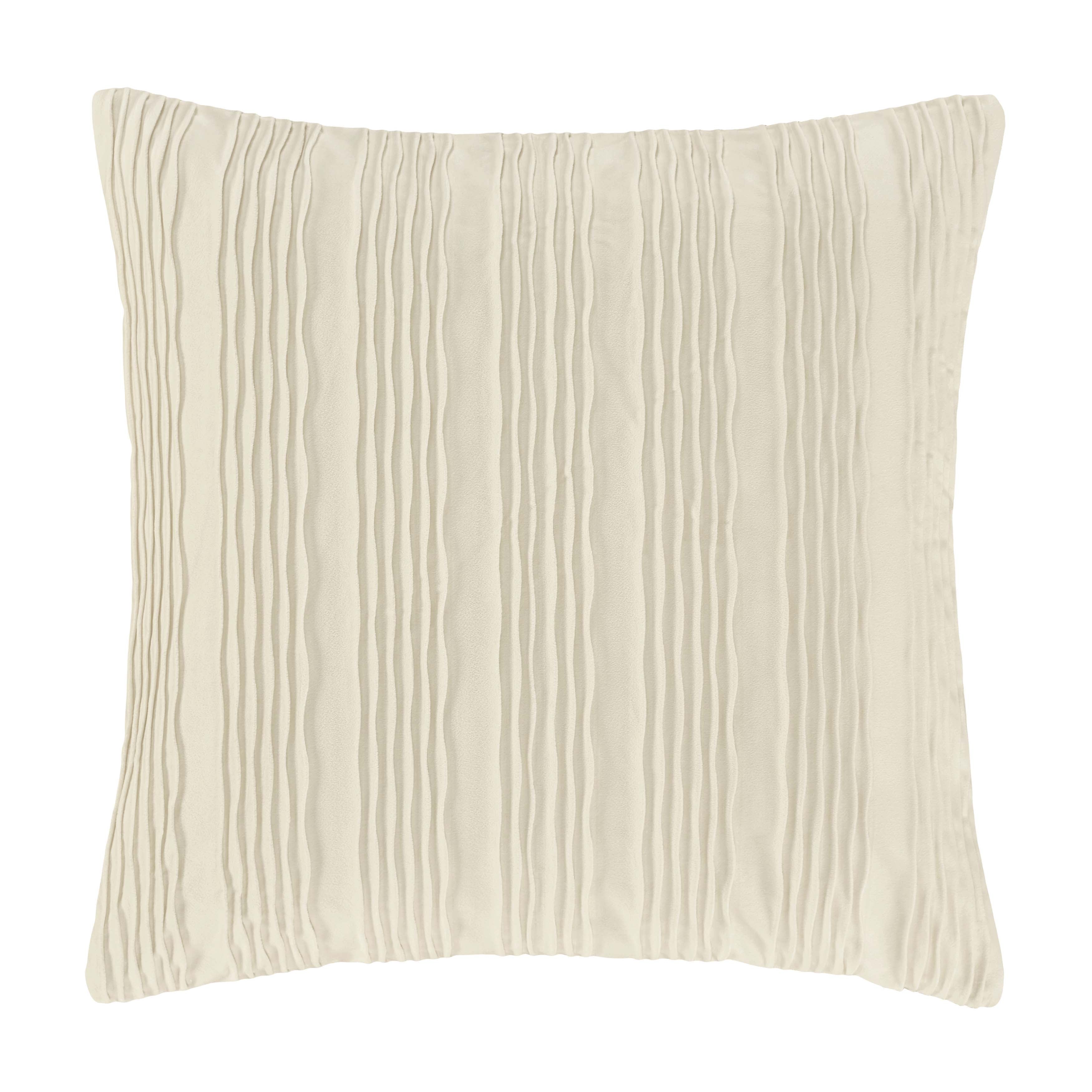 Townsend Wave Square Decorative Throw Pillow 20" x 20" Throw Pillows By J. Queen New York