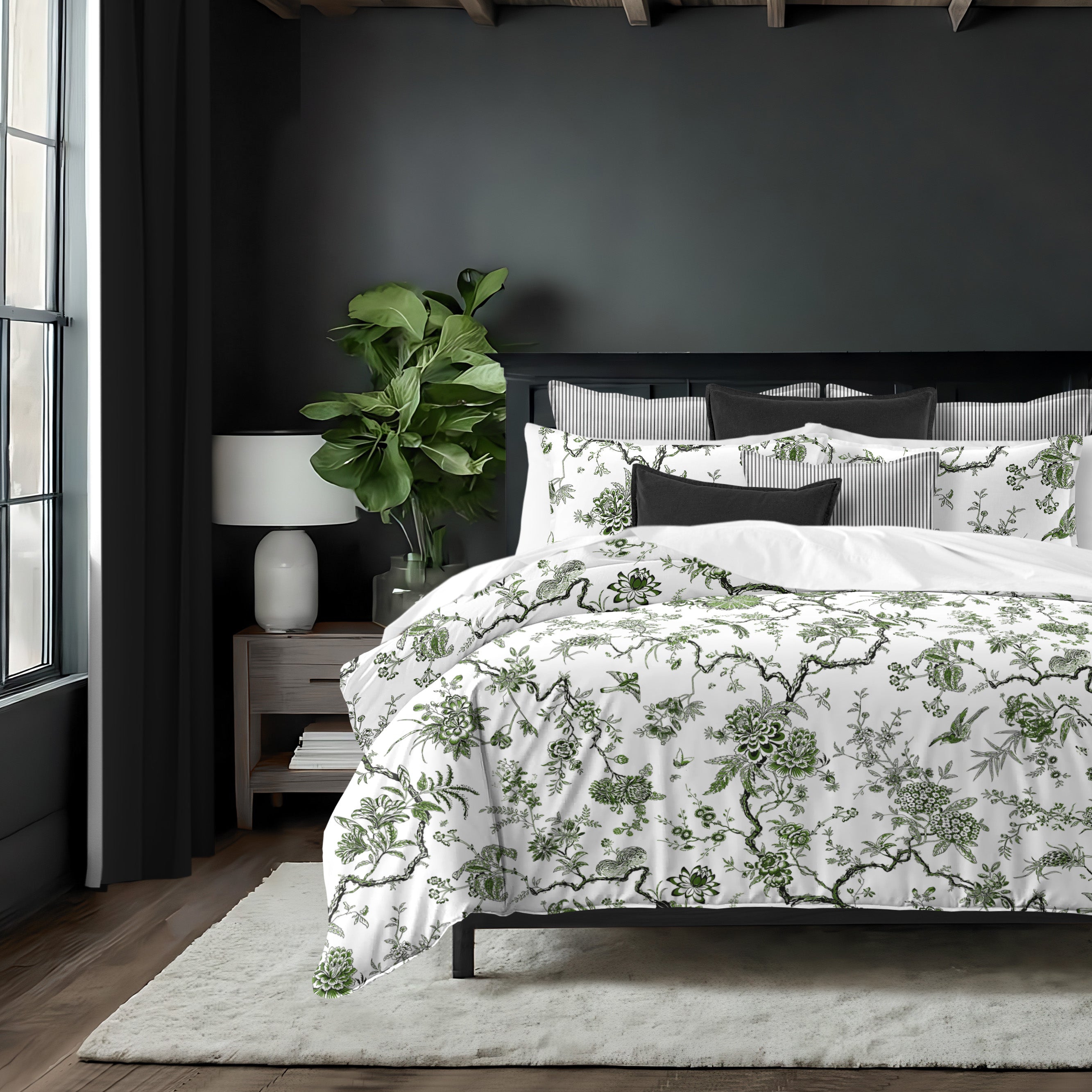 Tree Top Avocado 8 Piece Comforter Set Comforter Sets By Colcha Linens