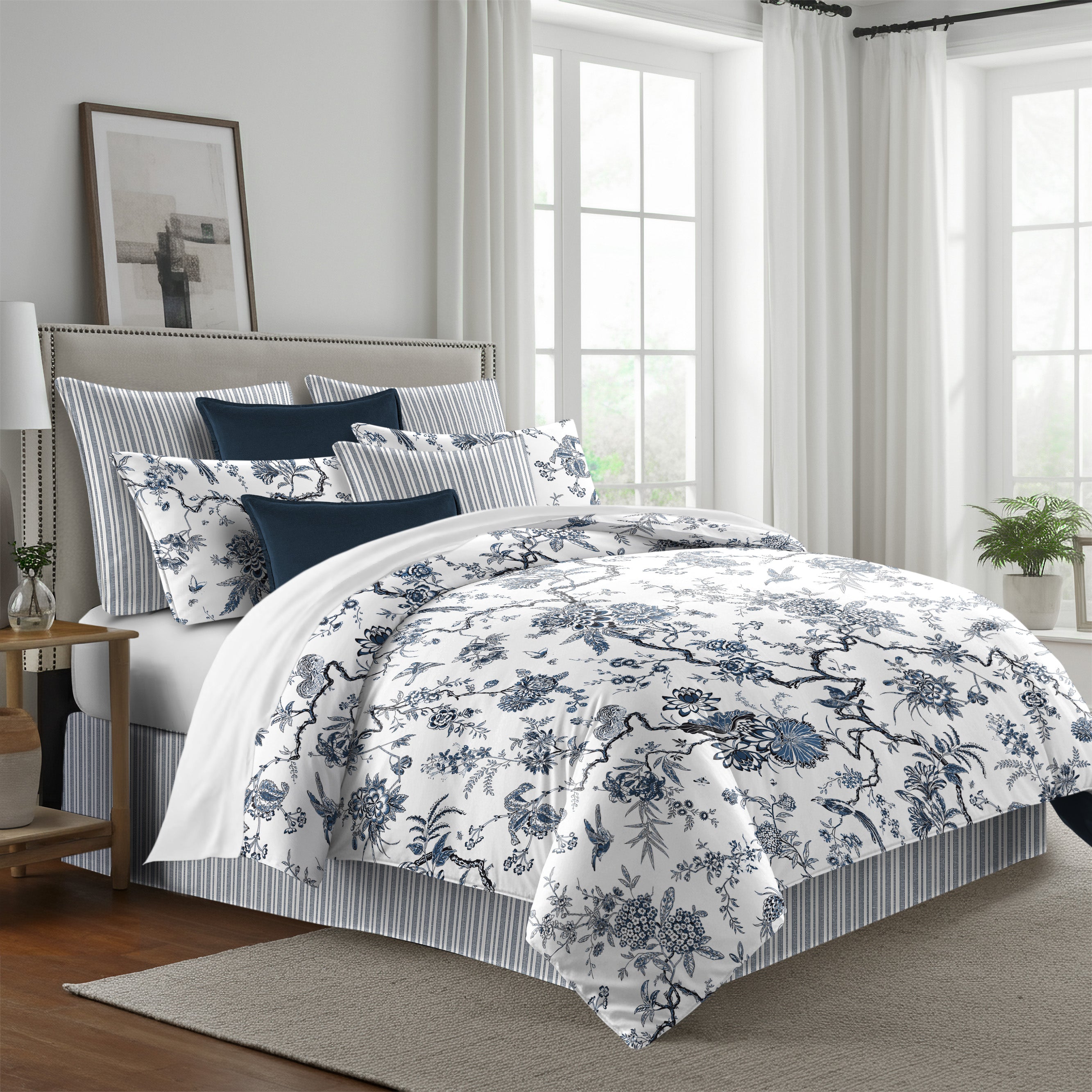Tree Top Sky 8 Piece Duvet Cover Set Duvet Covers By Colcha Linens