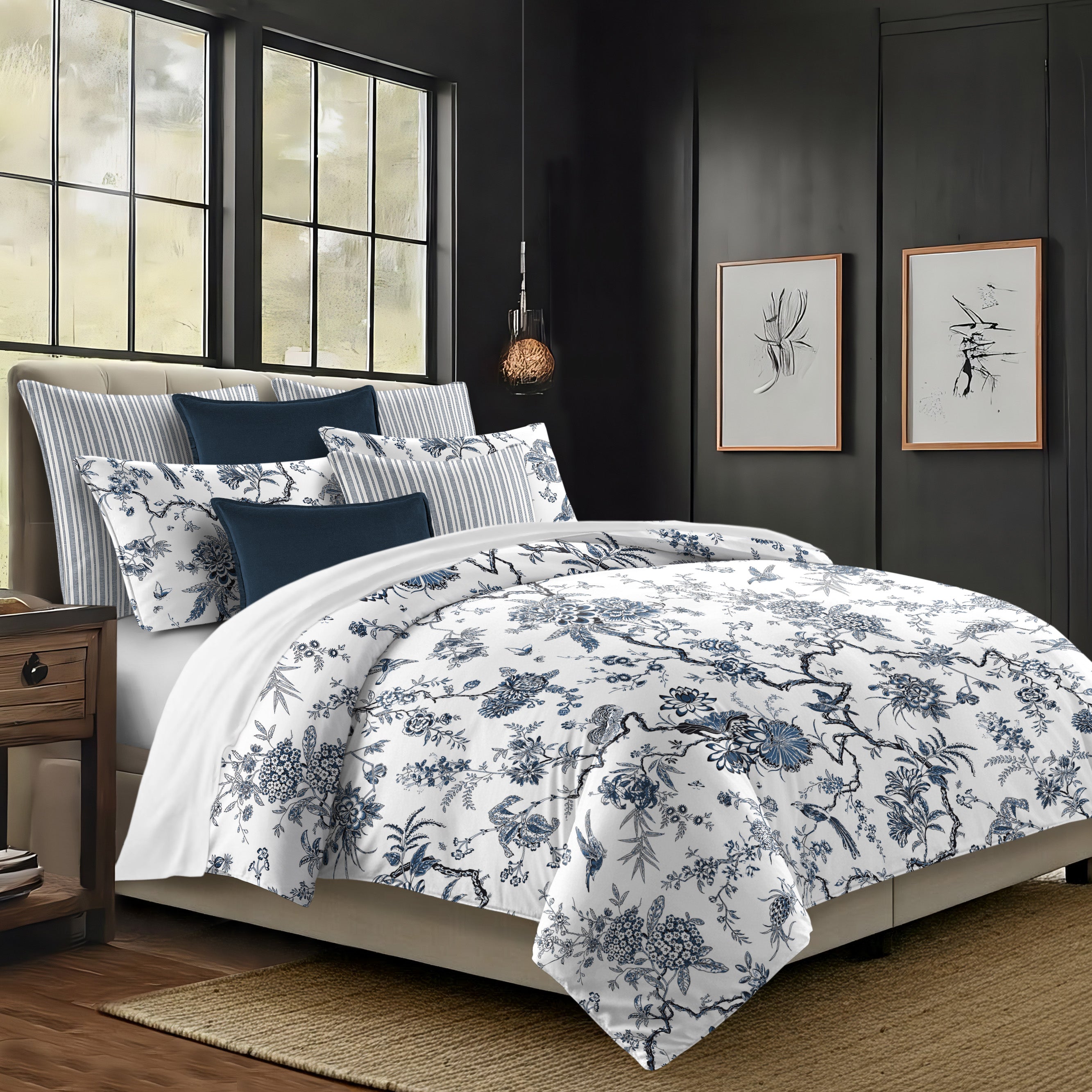 Tree Top Sky 8 Piece Duvet Cover Set Duvet Covers By Colcha Linens