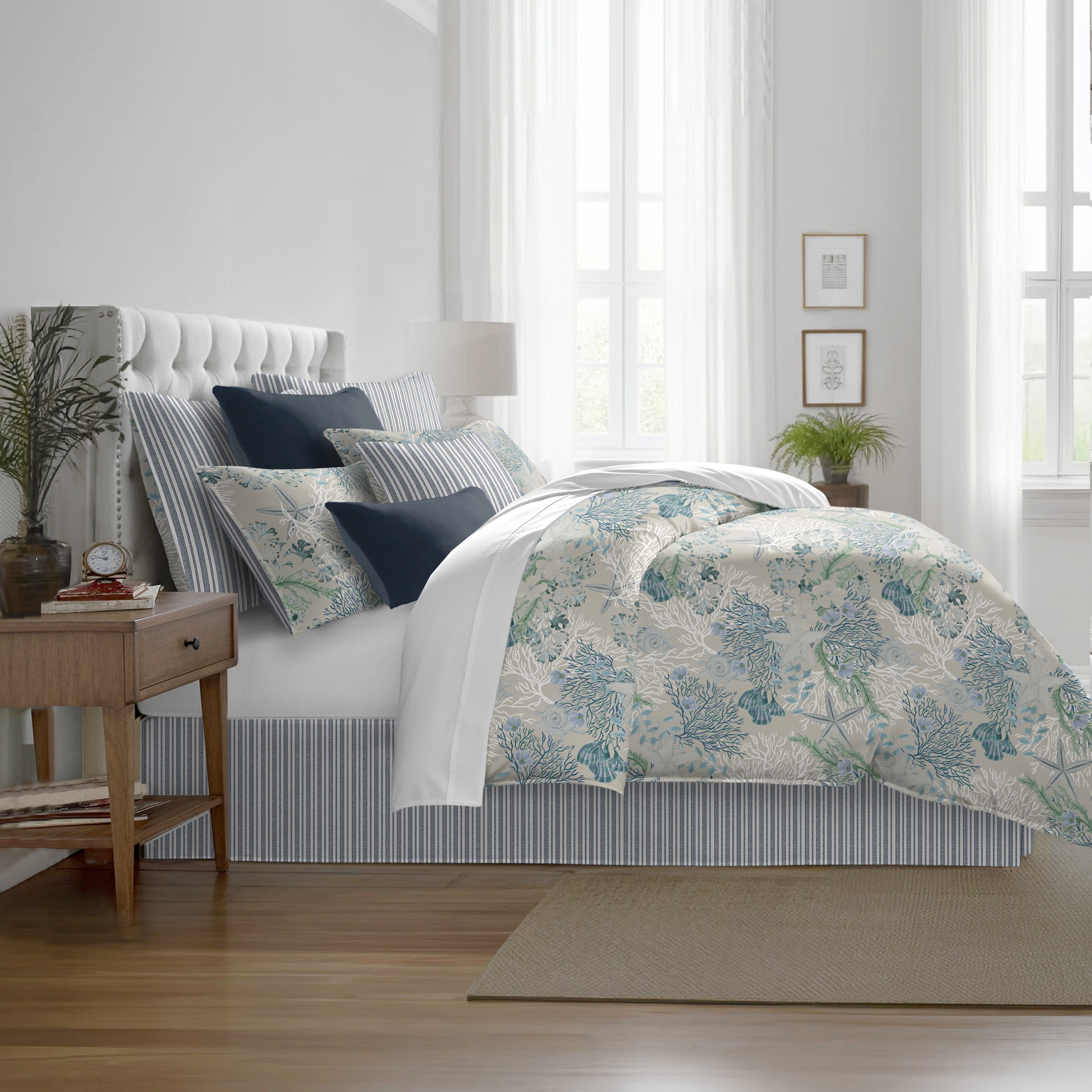 Under The Sea Ocean 8 Piece Duvet Cover Set Duvet Covers By Colcha Linens
