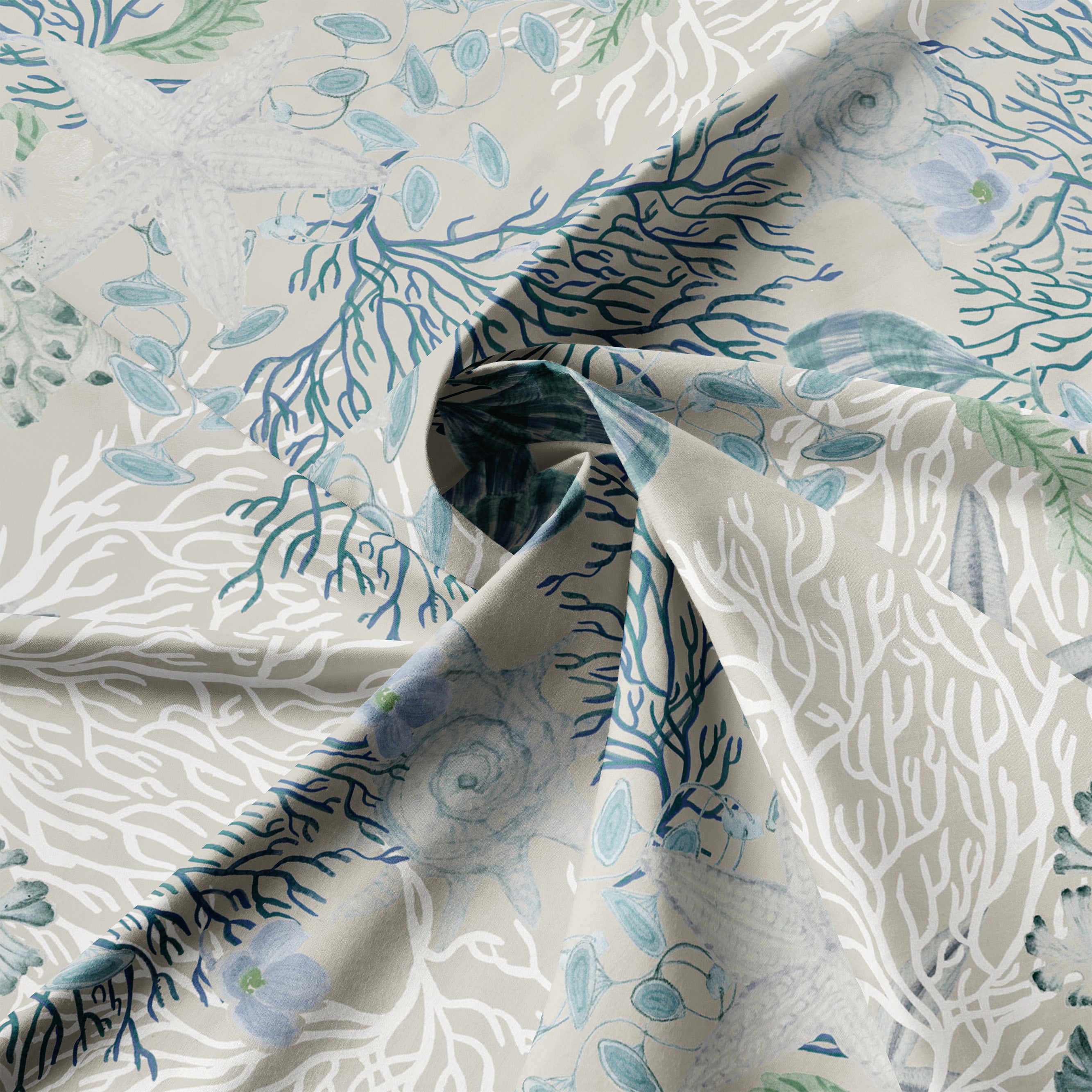 Under The Sea Ocean 8 Piece Coverlet Set Coverlet By Colcha Linens