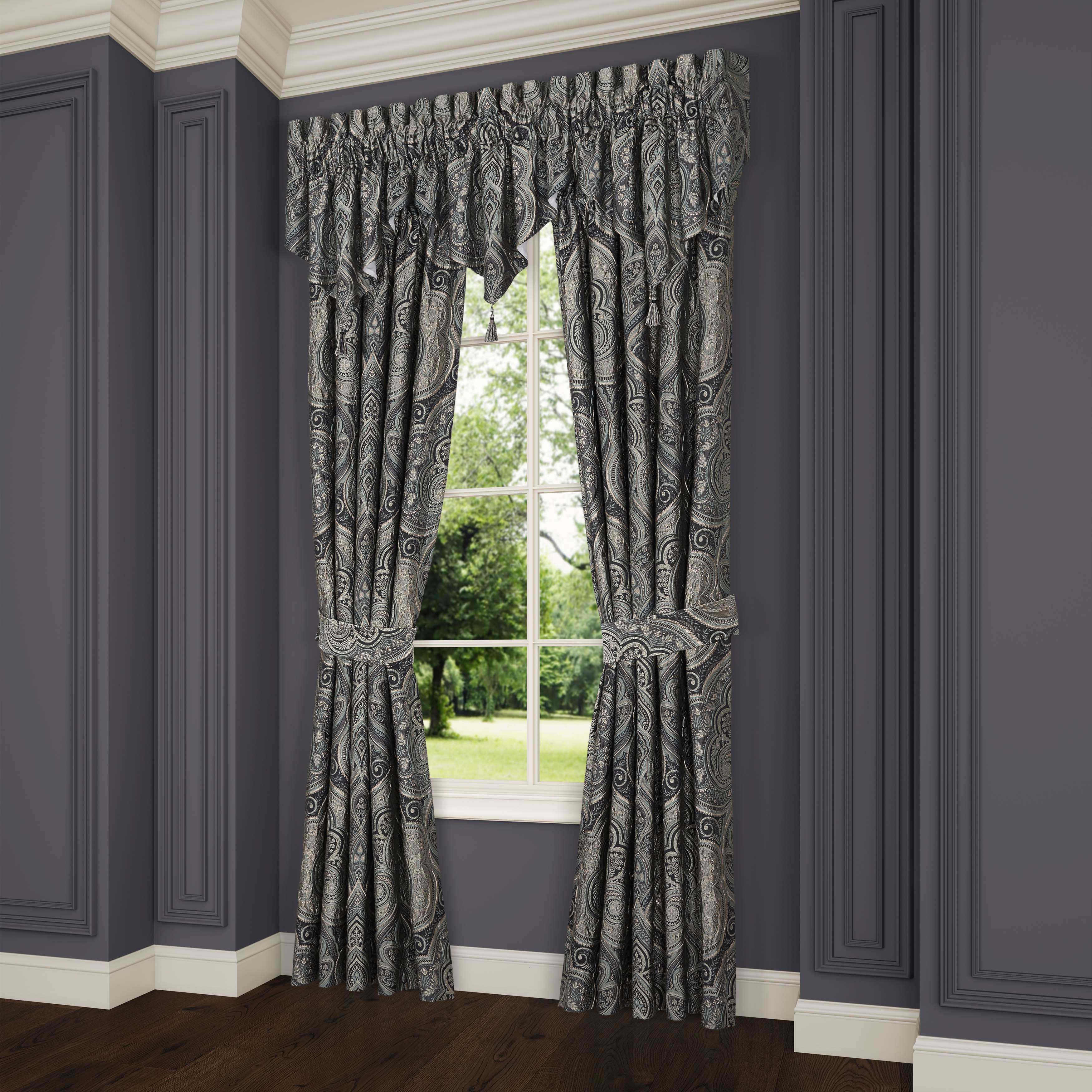 Vincenzo Glacier Window Panel Pair Window Panels By J. Queen New York
