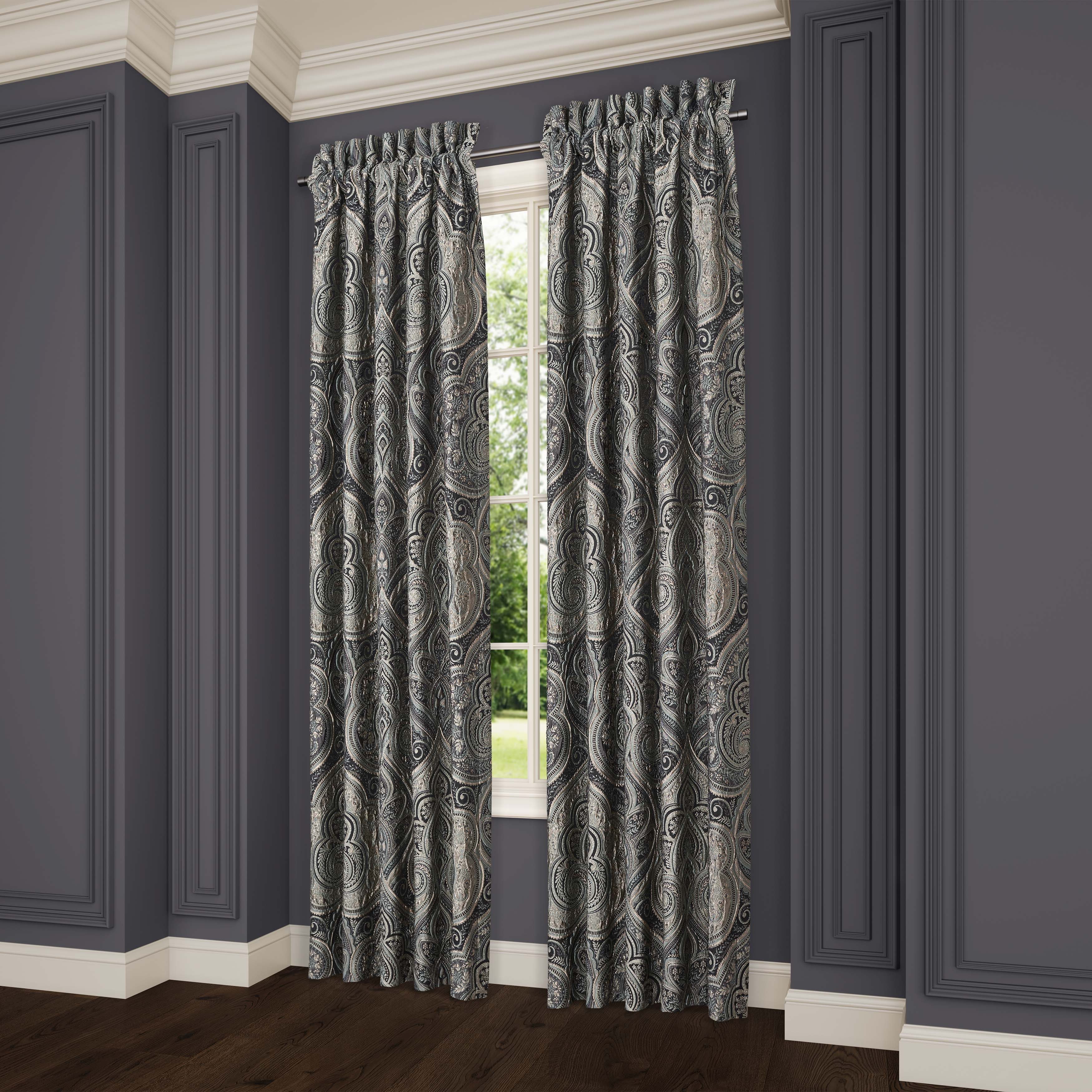 Vincenzo Glacier Window Panel Pair Window Panels By J. Queen New York