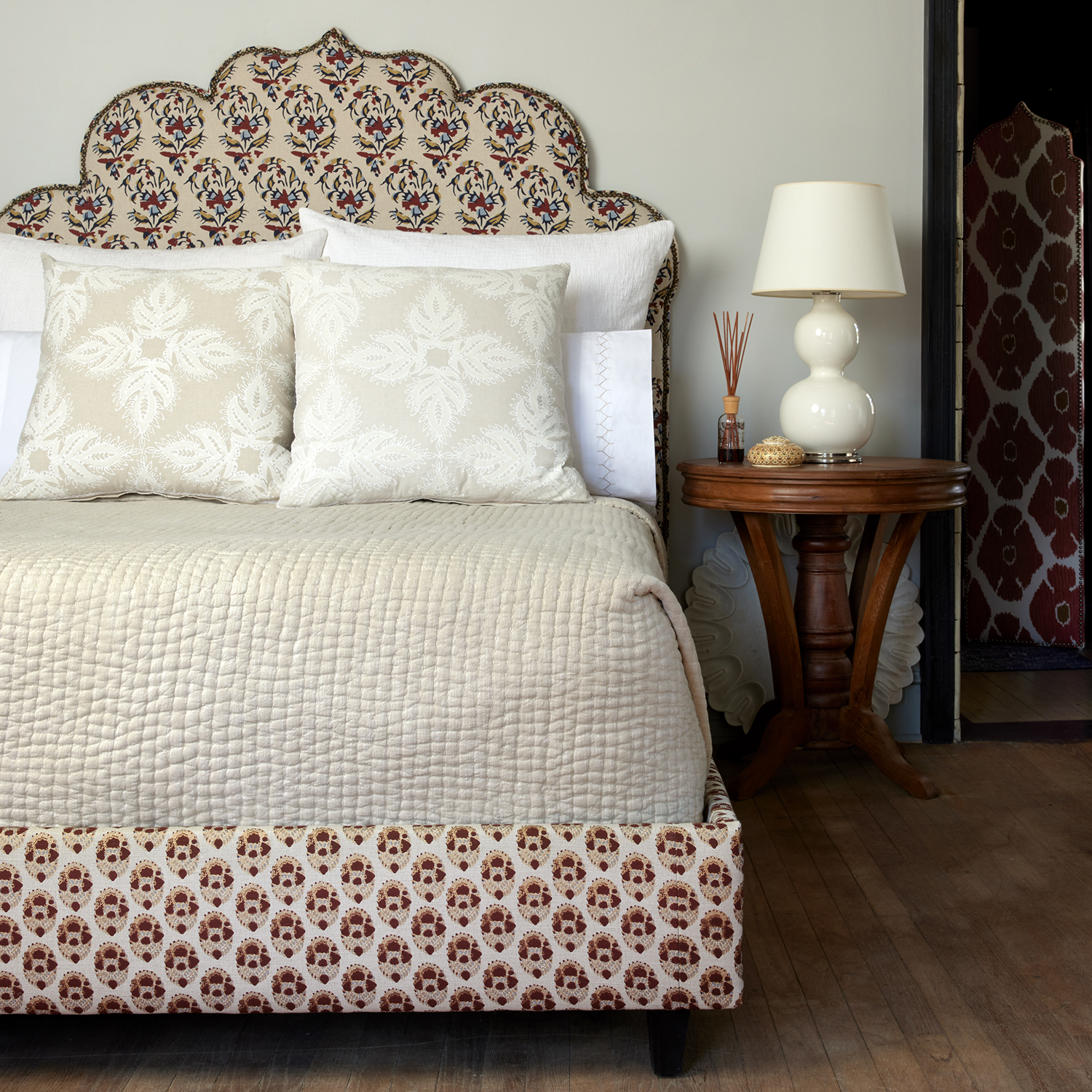 Vivada Sand Woven Coverlet Coverlet By John Robshaw
