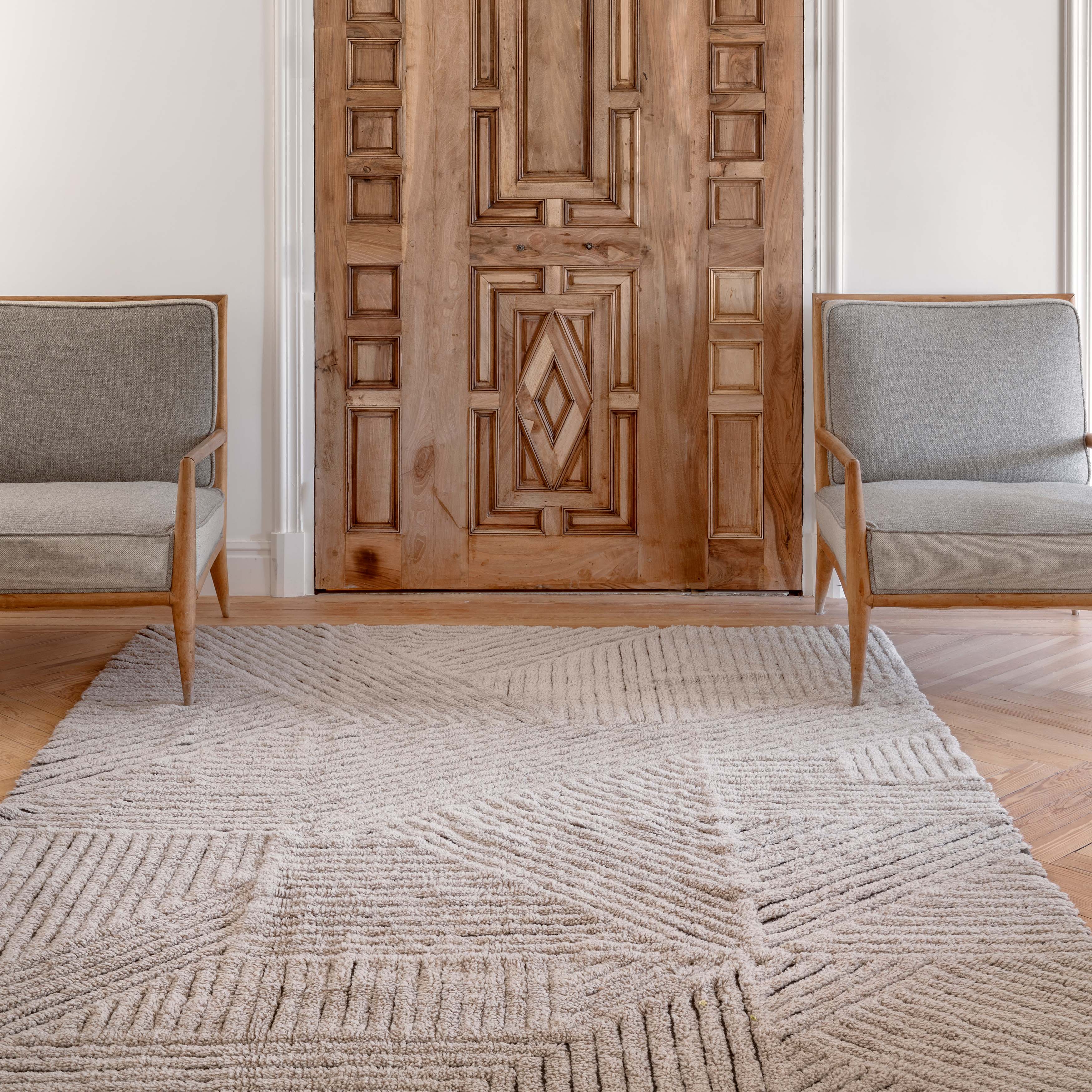 Fields Coffee Woolable Rug Rug By Lorena Canals