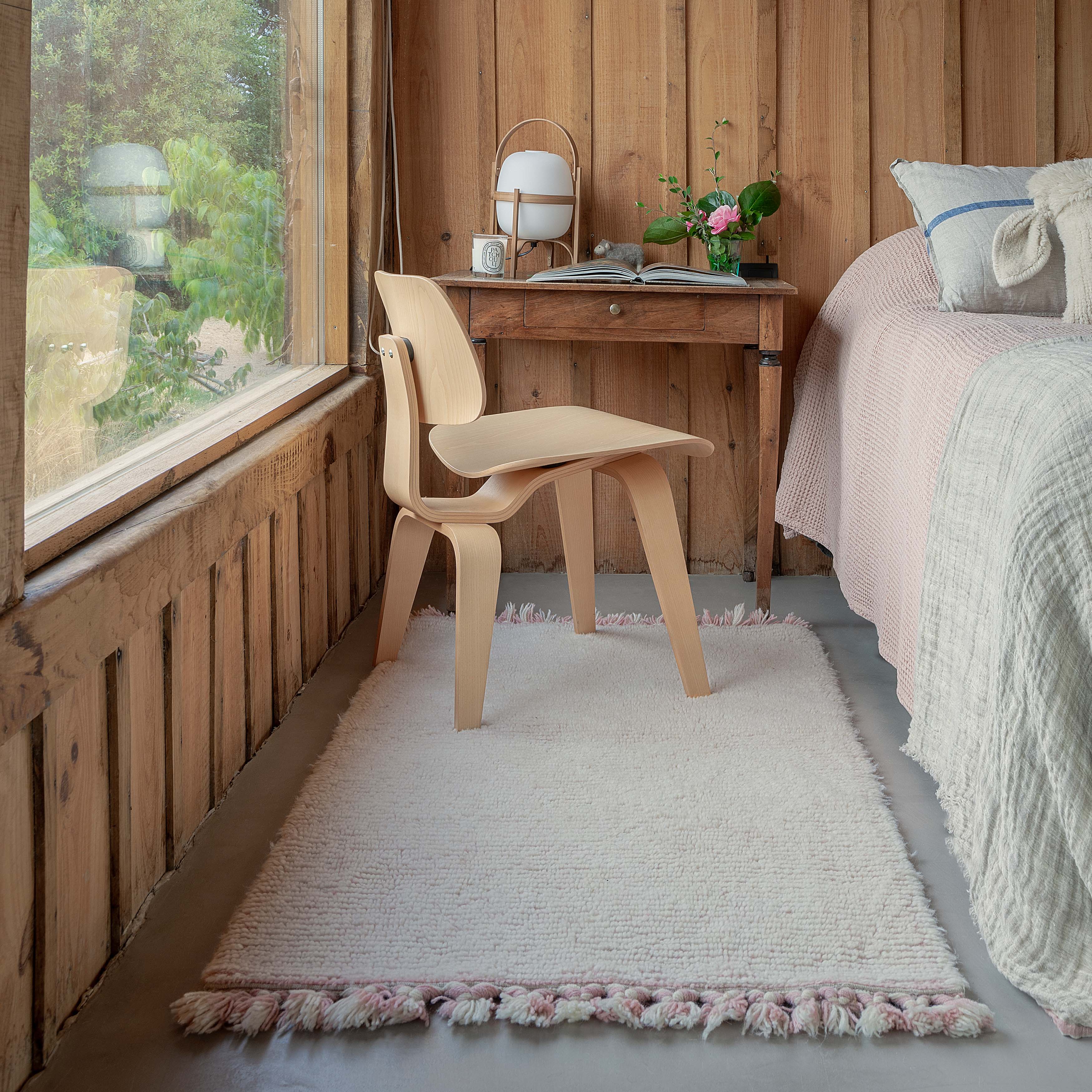 Pink Nose Sheep Koa Woolable Rug Rug By Lorena Canals