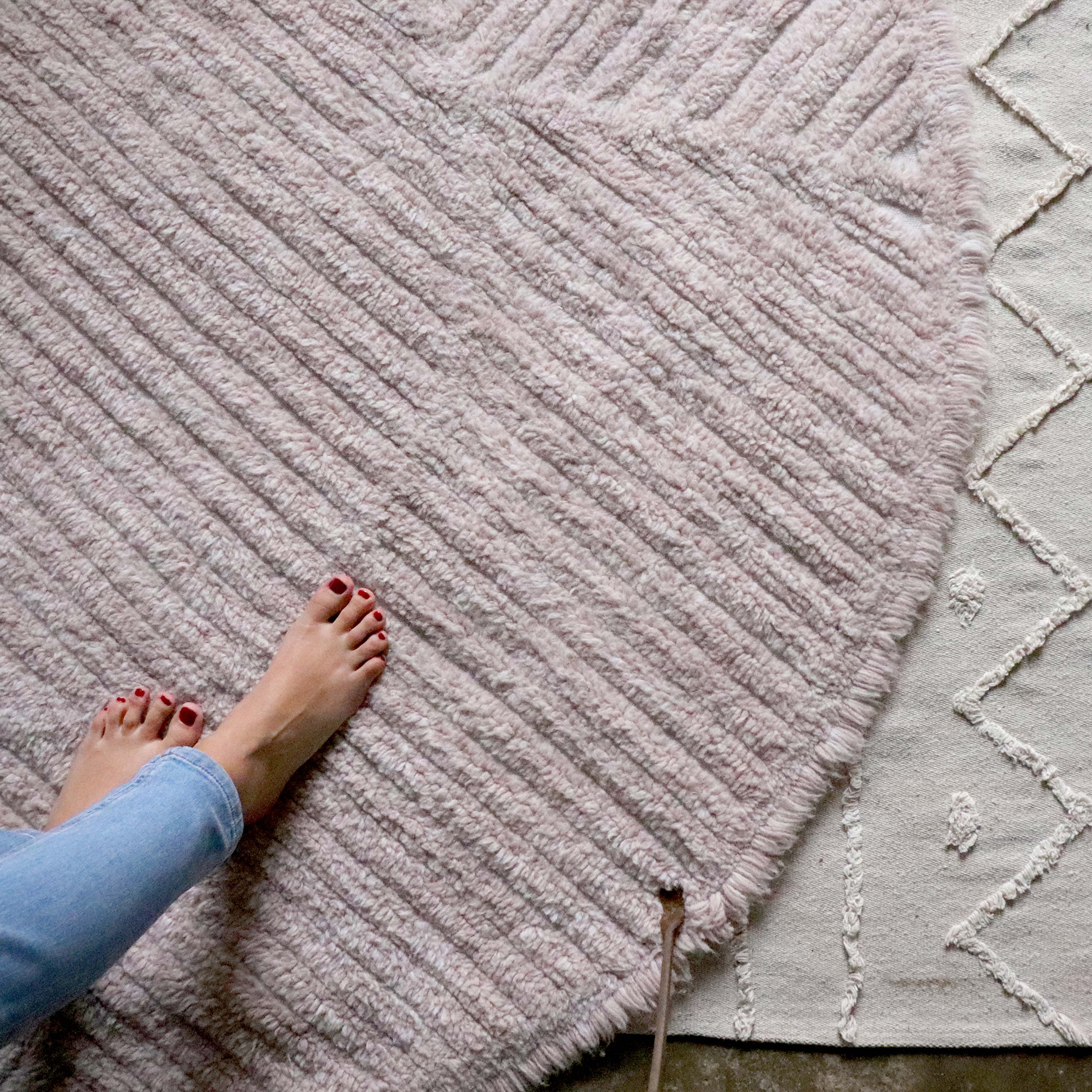 Fields Rosetea Woolable Rug Rug By Lorena Canals