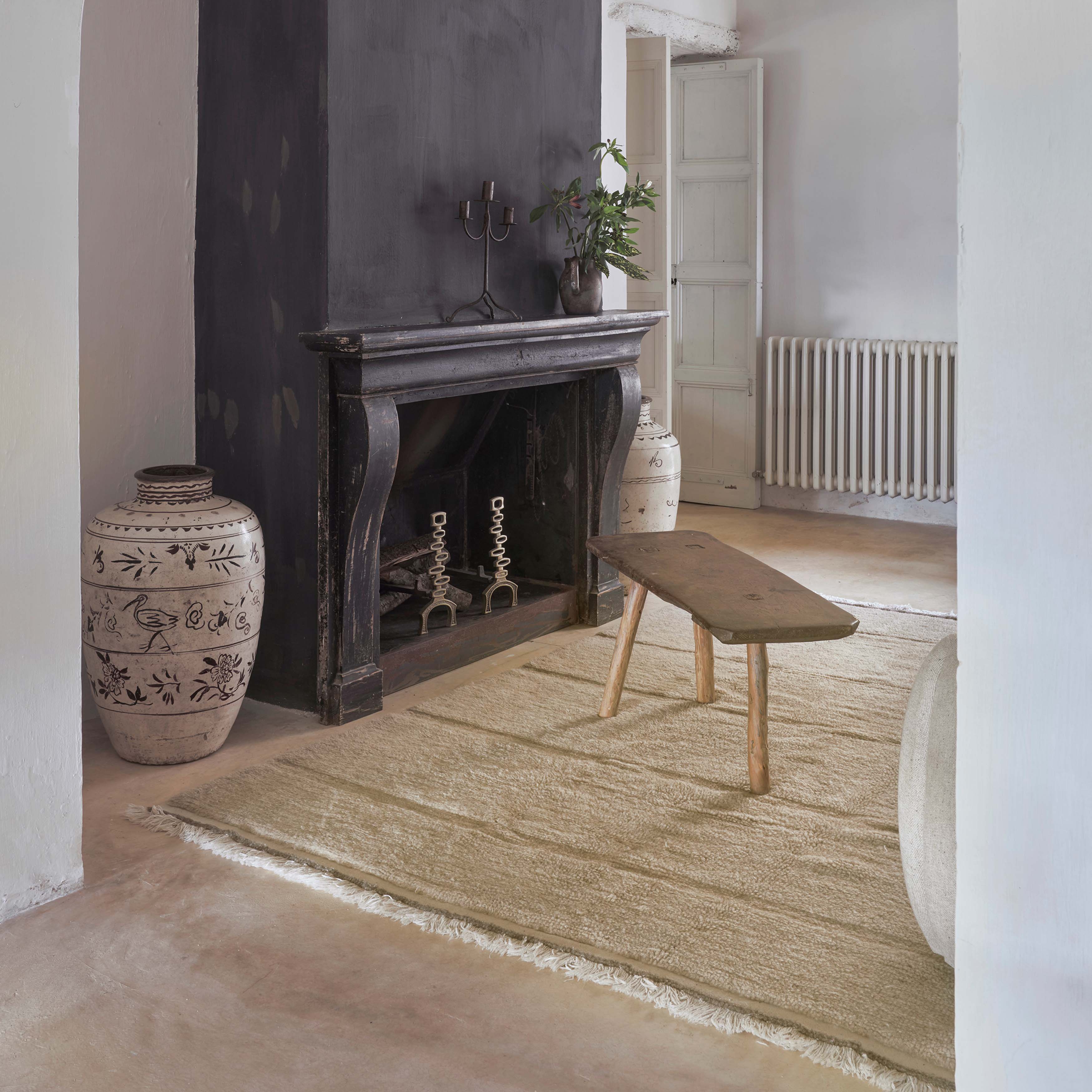 Sheep of the World Steppe Beige Woolable Rug Rug By Lorena Canals