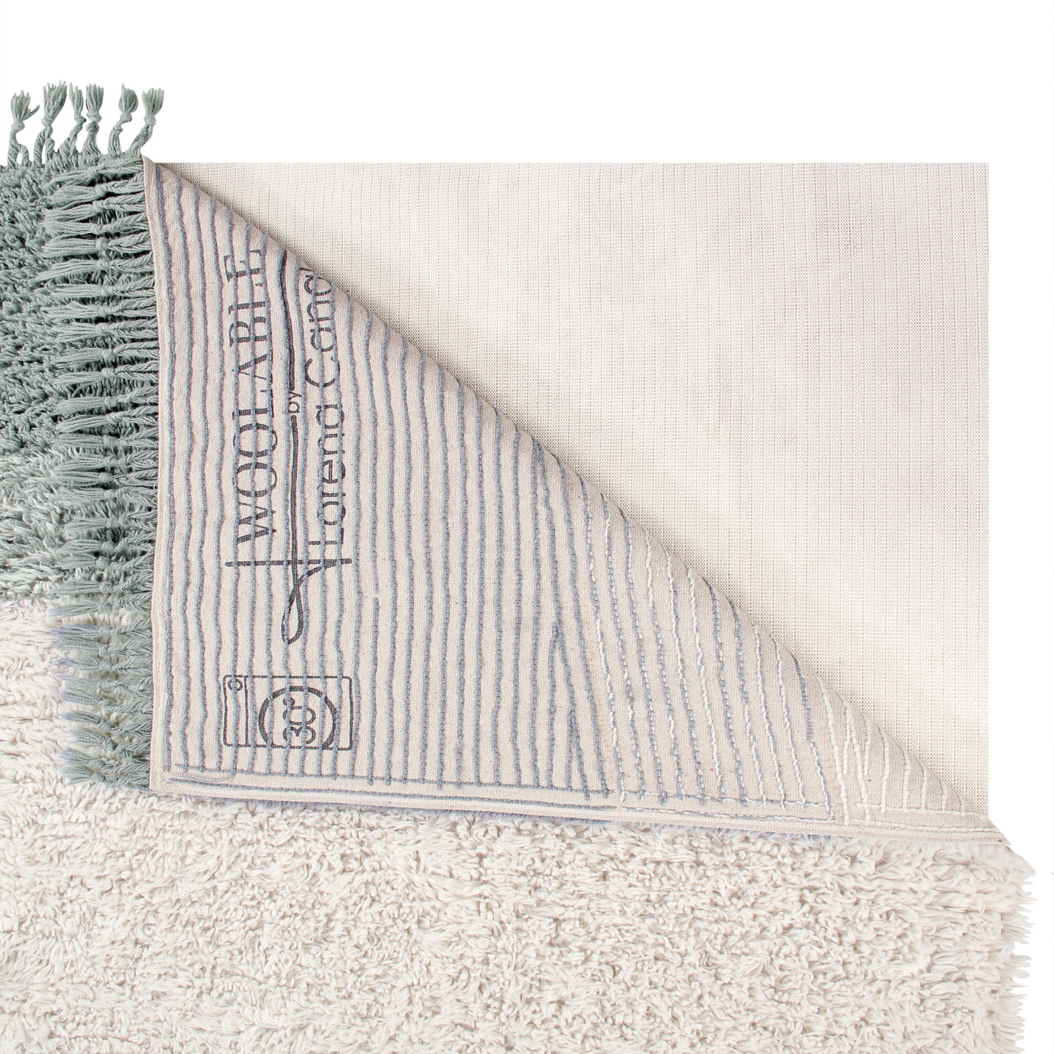 Free Your Soul Toblue Woolable Rug Rug By Lorena Canals