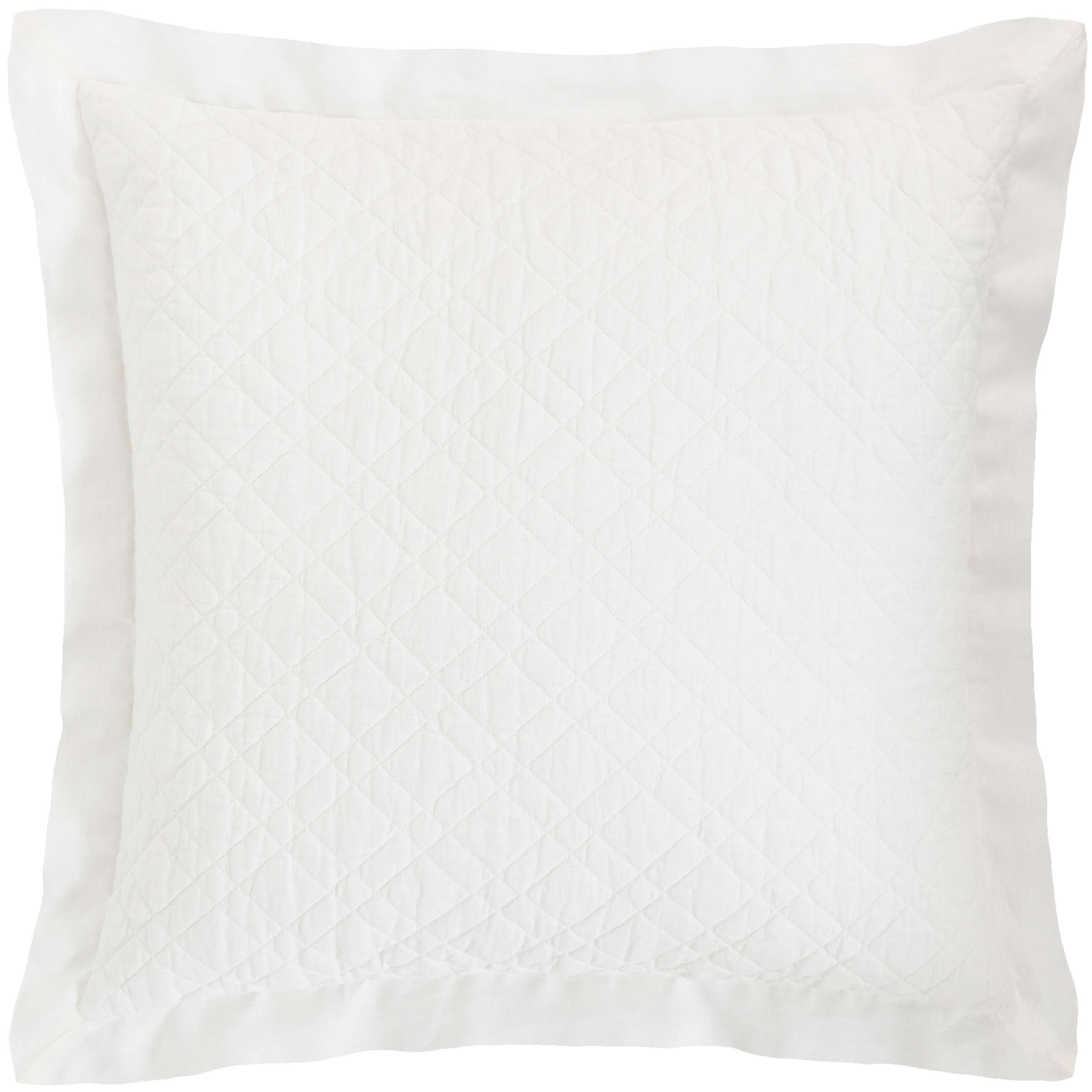 Washed Linen Quilted Sham Sham By Annie Selke