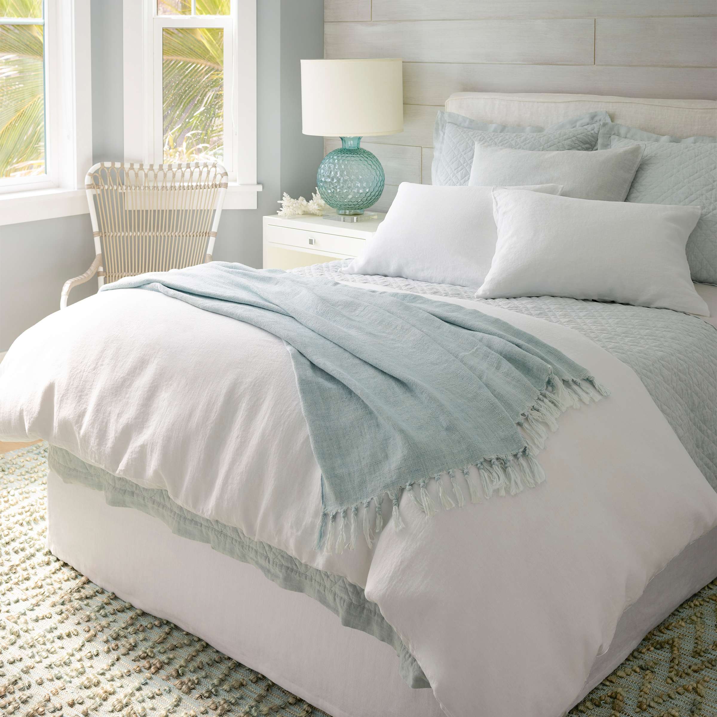 Washed Linen Quilt Quilt Sets By Annie Selke