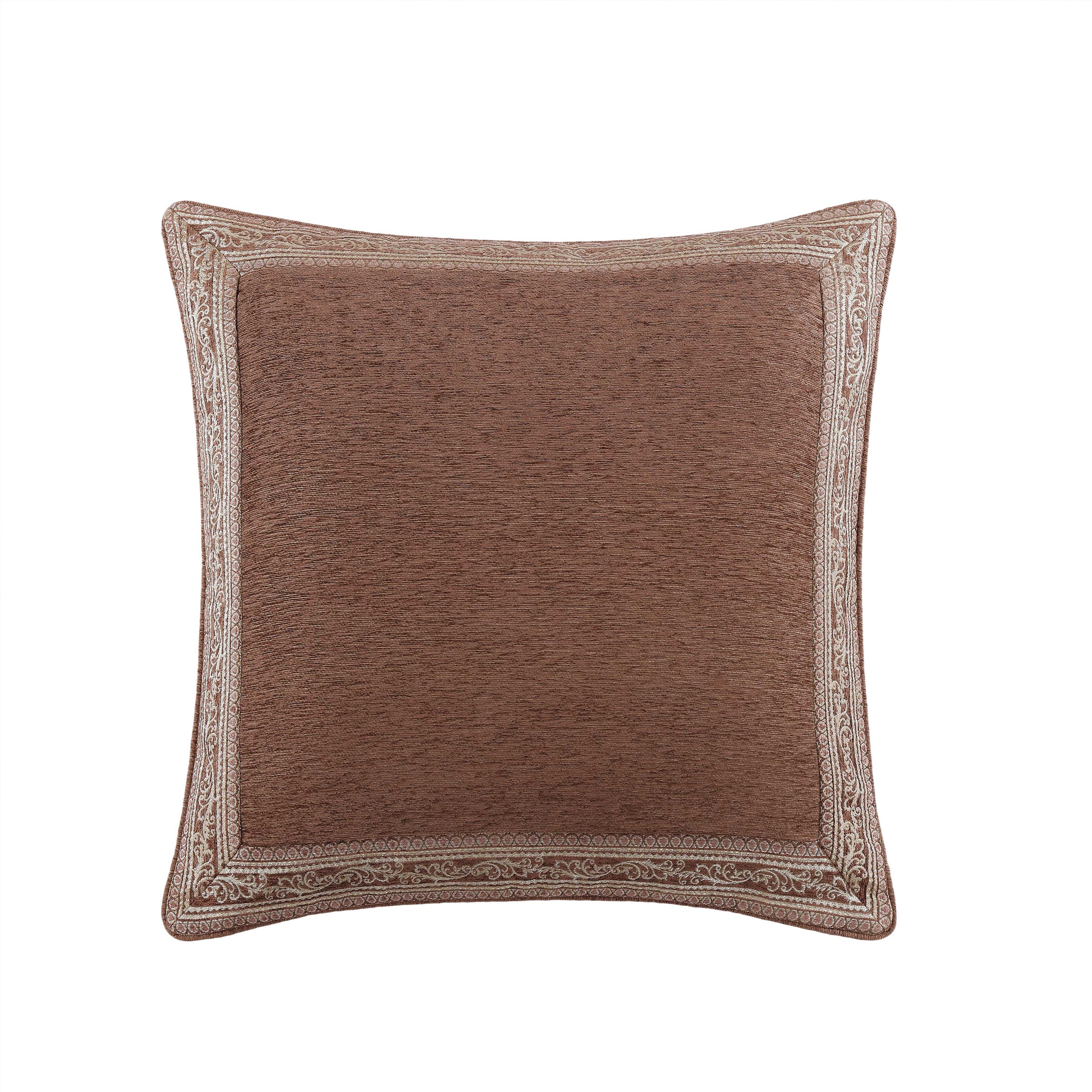 Weston Terracotta Euro Sham Euro Sham By J. Queen New York