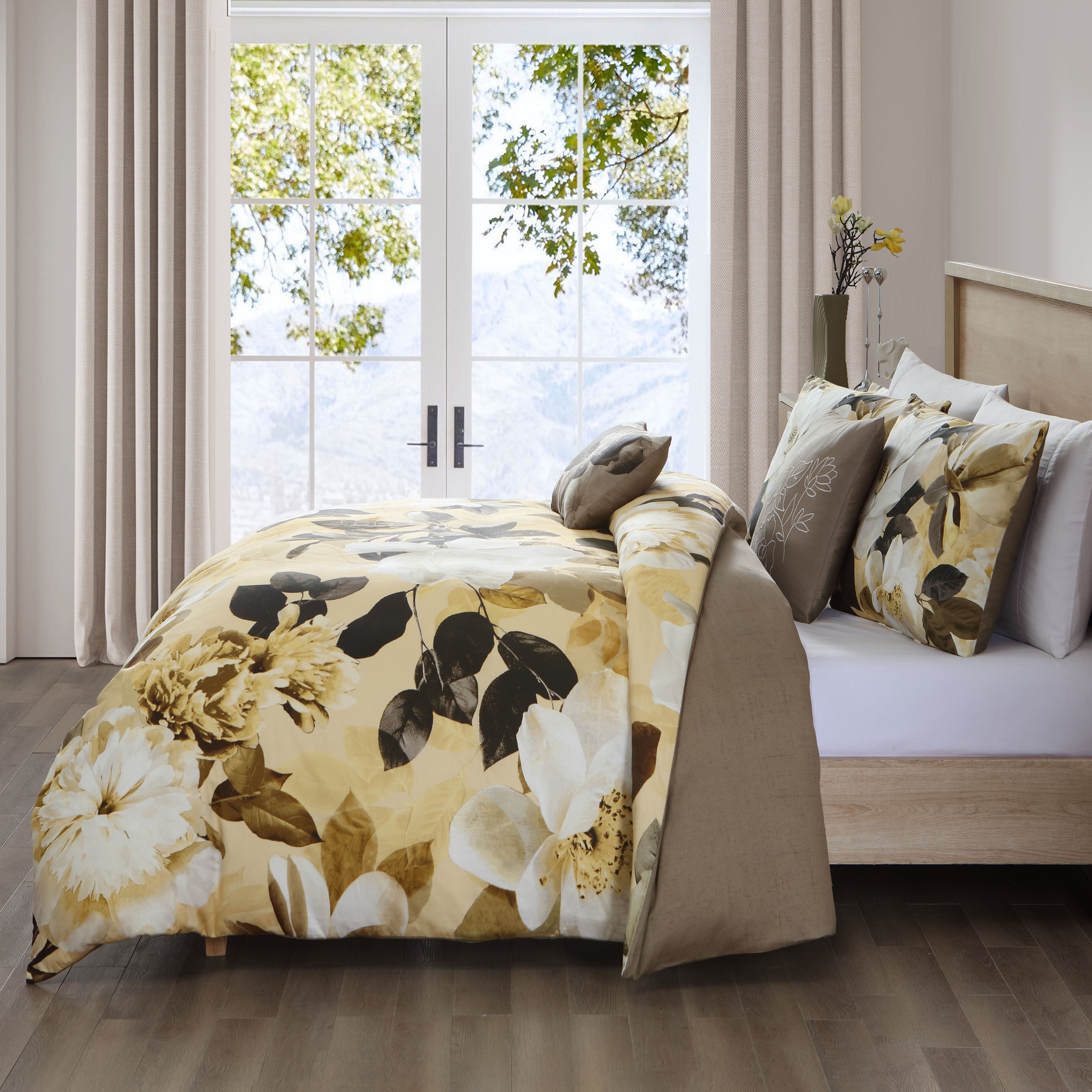Bebejan Magnolia 5 Piece Reversible Comforter Set Comforter Sets By Bebejan®